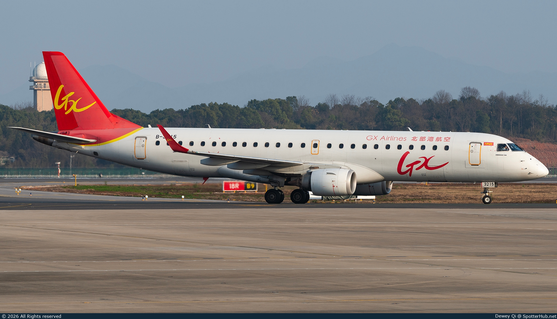 Photo of B-3215 - Embraer ERJ-190LR operated by GX Airlines