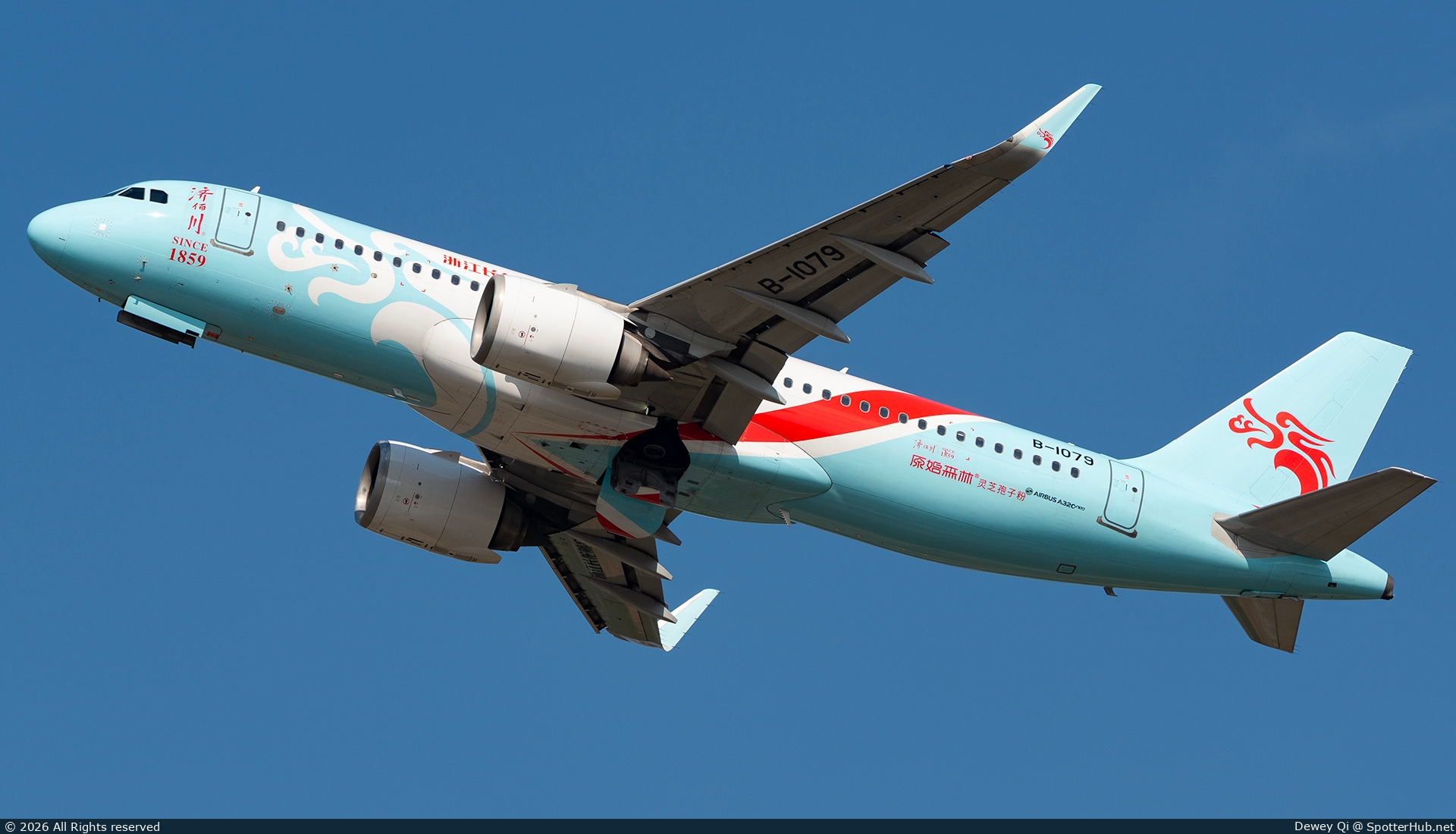 Photo of B-1079 - Airbus A320-251N operated by Loong Air