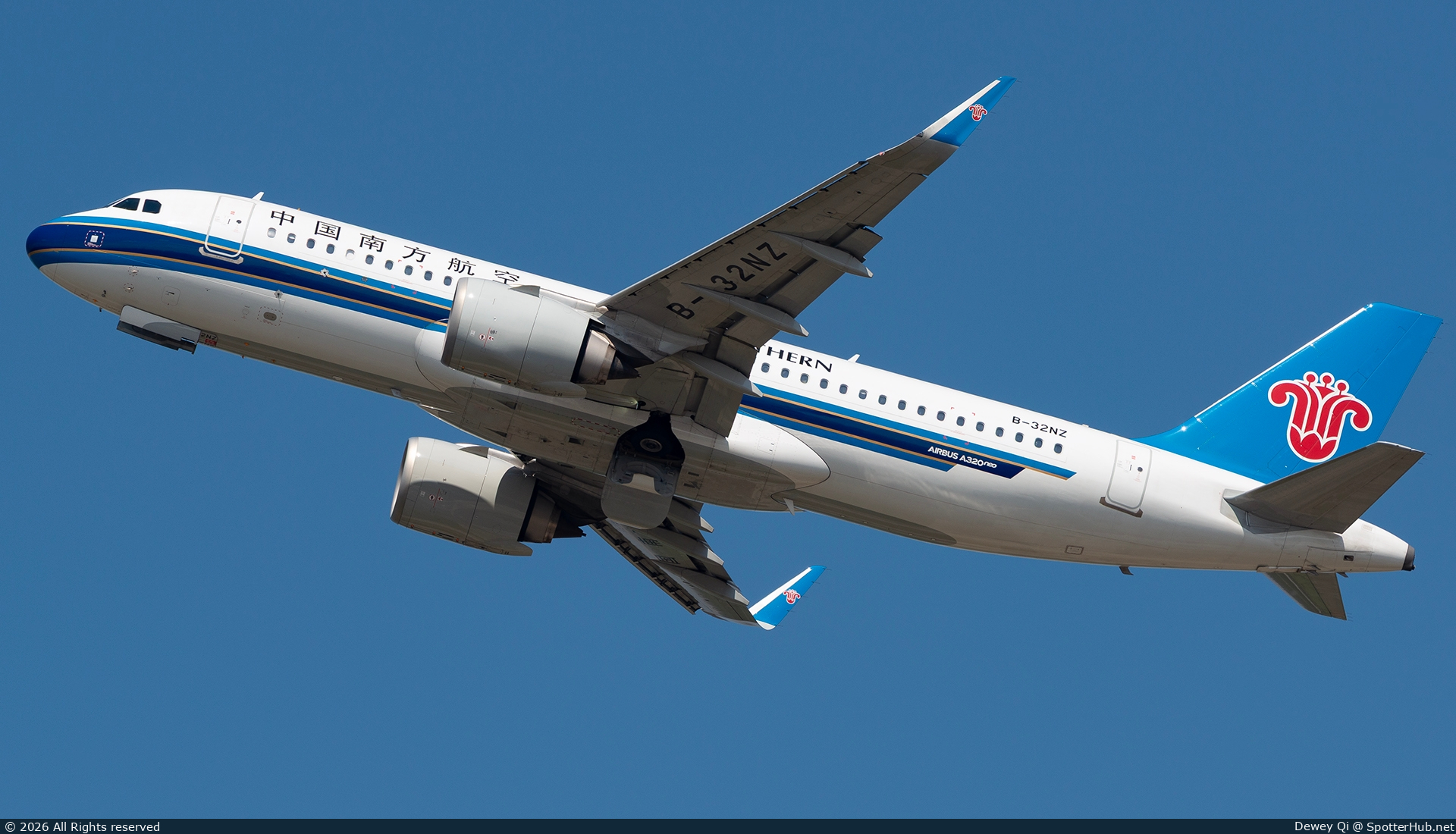 Photo of B-32NZ - Airbus A320-251N operated by China Southern Airlines