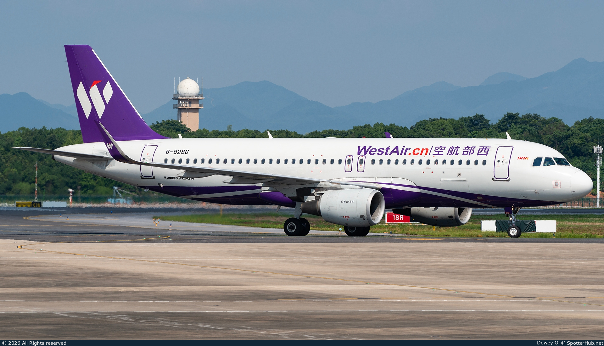 Photo of B-8286 - Airbus A320-214 operated by West Air