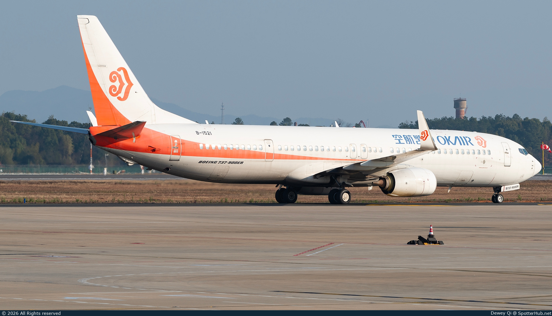 Photo of B-1521 - Boeing 737-9KF(ER) operated by OK Air