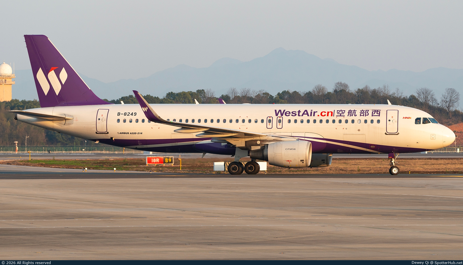 Photo of B-8249 - Airbus A320-214 operated by West Air