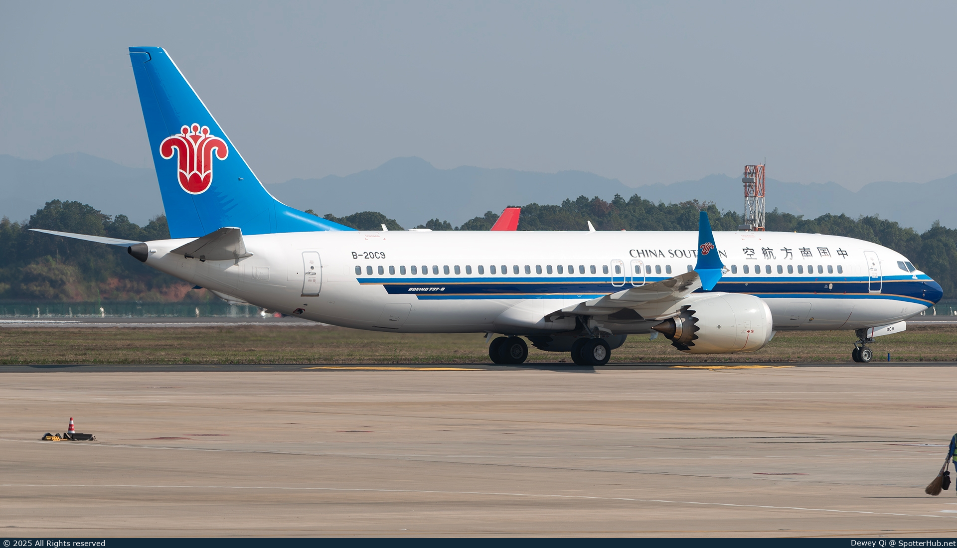 Photo of B-20C9 - Boeing 737 MAX 8 operated by China Southern Airlines