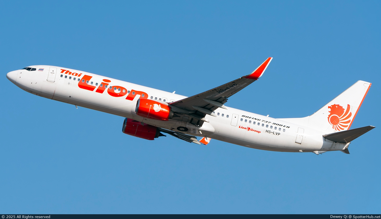 Photo of HS-LVP - Boeing 737-9LP(ER) operated by Thai Lion Air