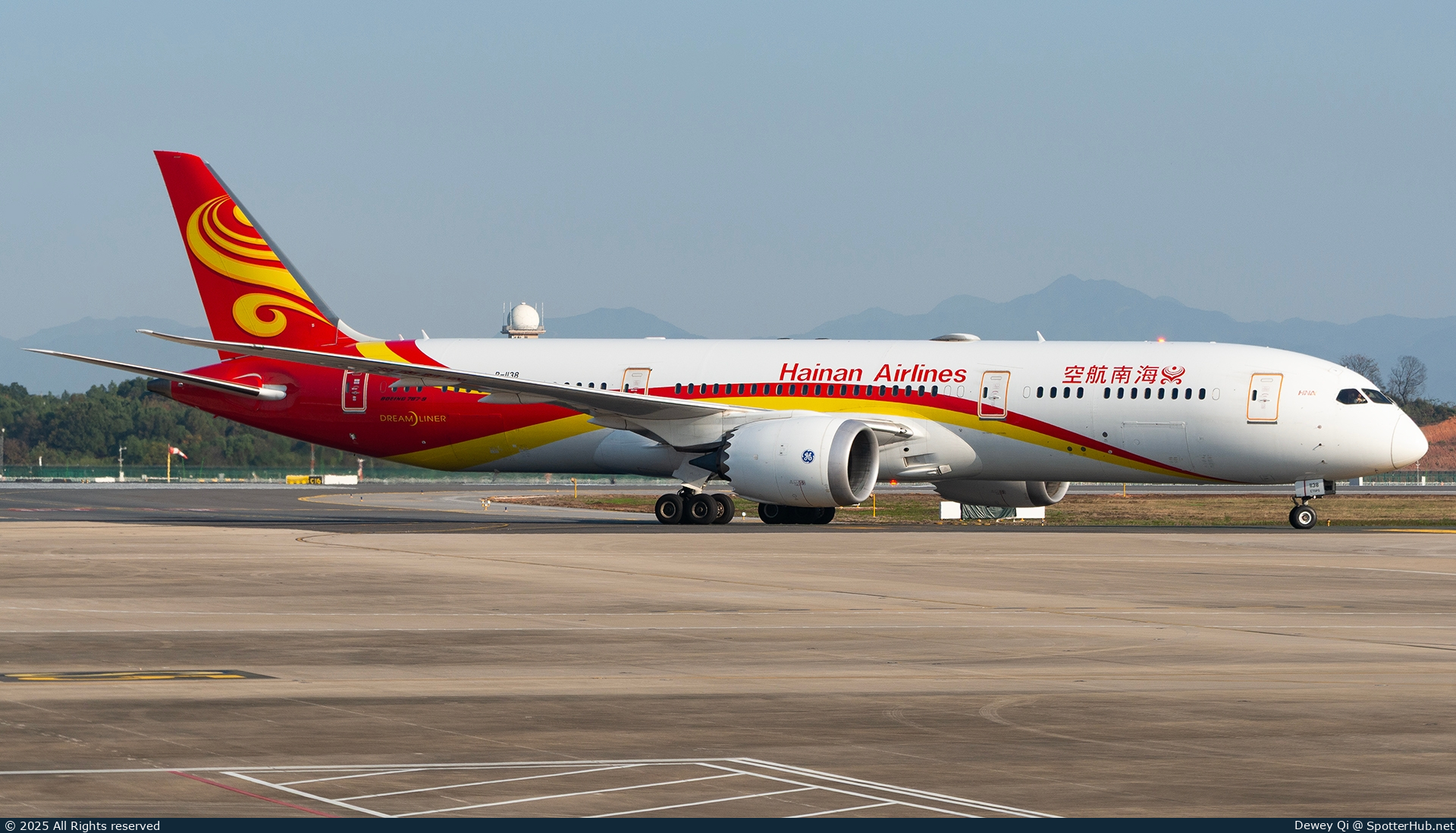 Photo of B-1138 - Boeing 787-9 Dreamliner operated by Hainan Airlines