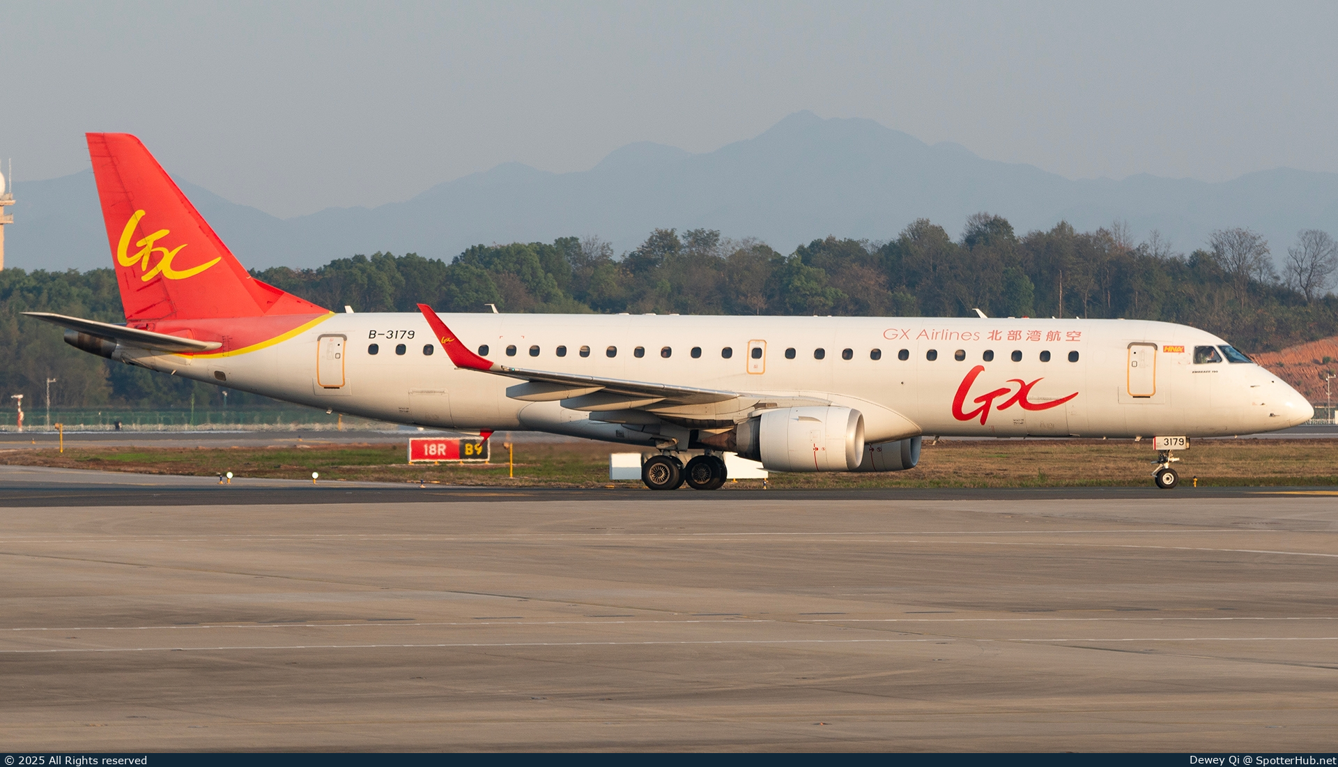 Photo of B-3179 - Embraer ERJ-190LR operated by GX Airlines