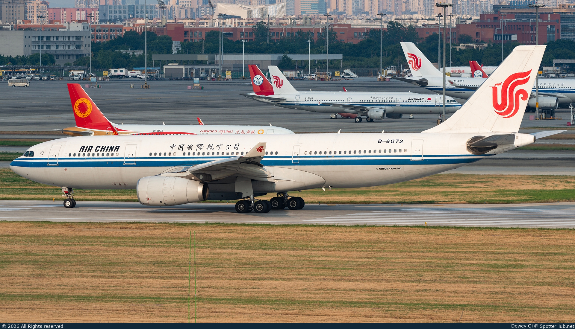 Photo of B-6072 - Airbus A330-243 operated by Air China