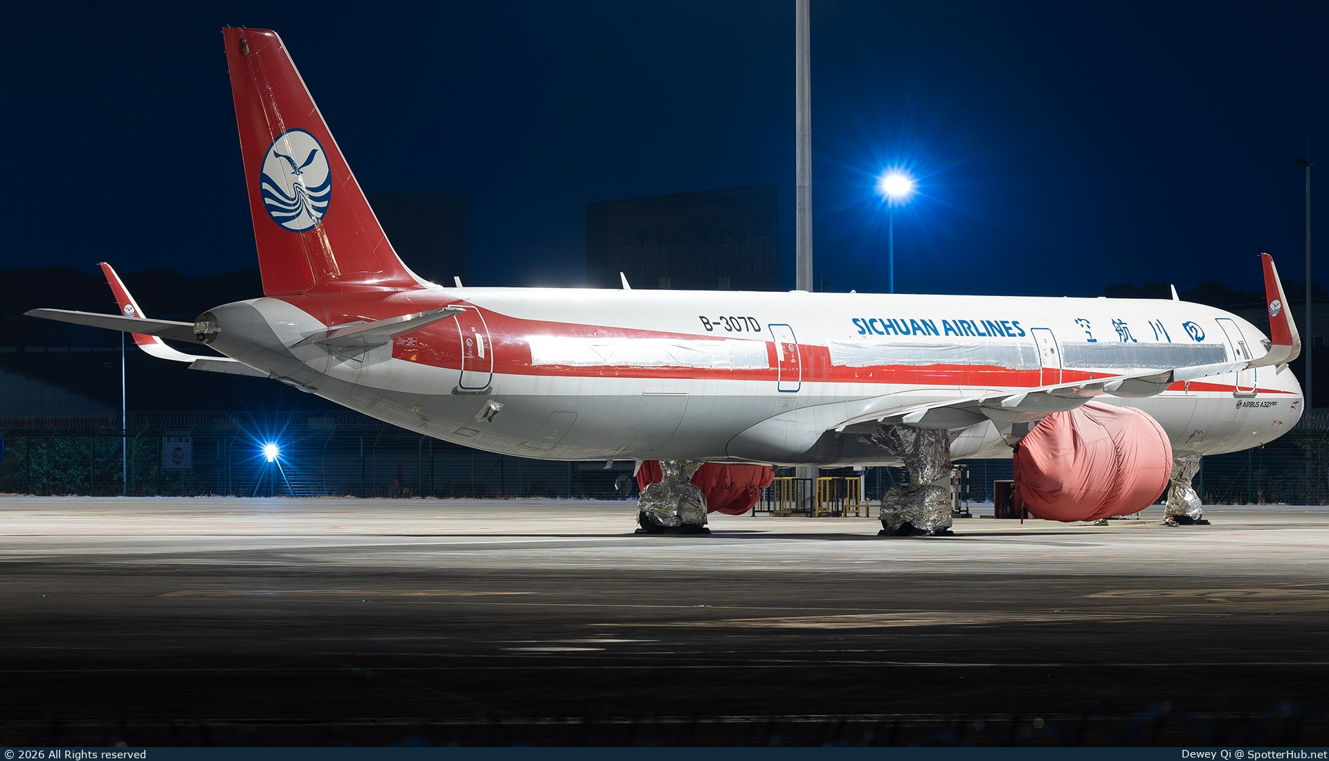 Photo of B-307D - Airbus A321-271N operated by Sichuan Airlines