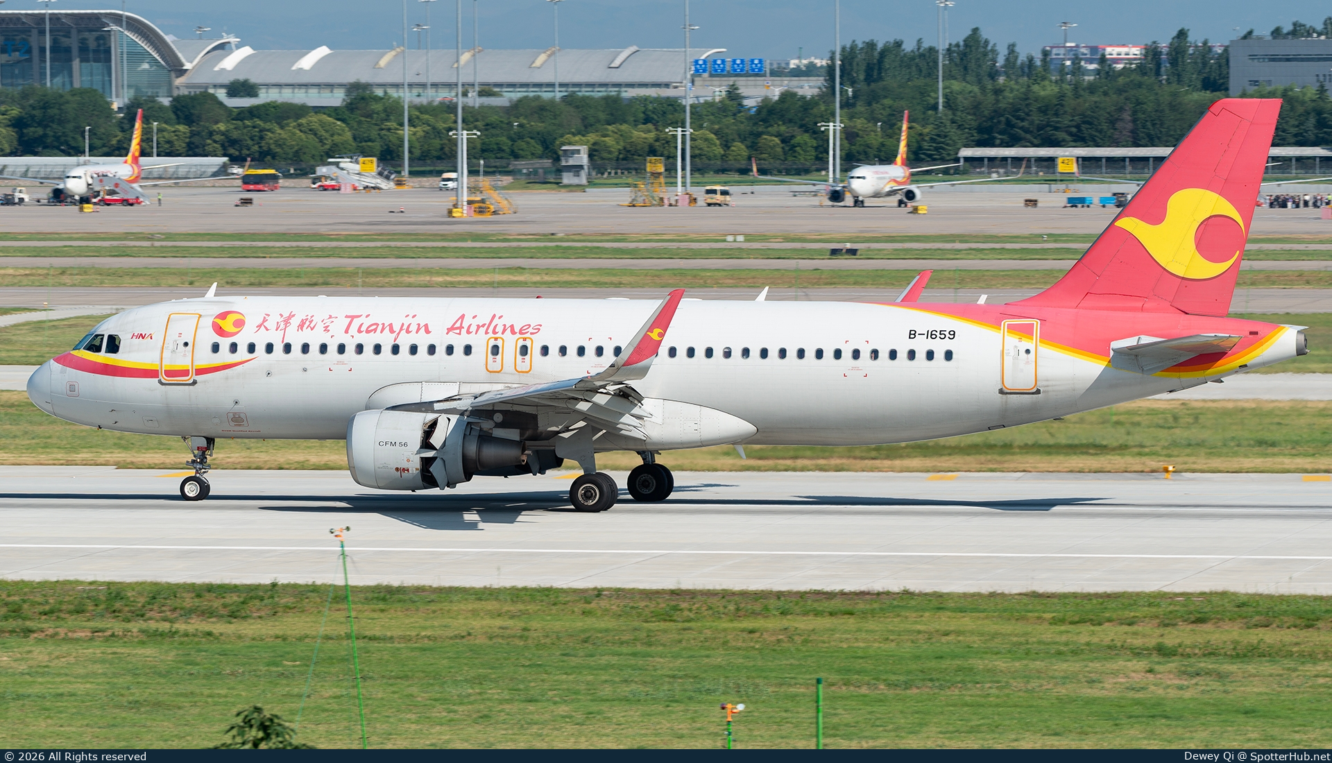 Photo of B-1659 - Airbus A320-214 operated by Tianjin Airlines