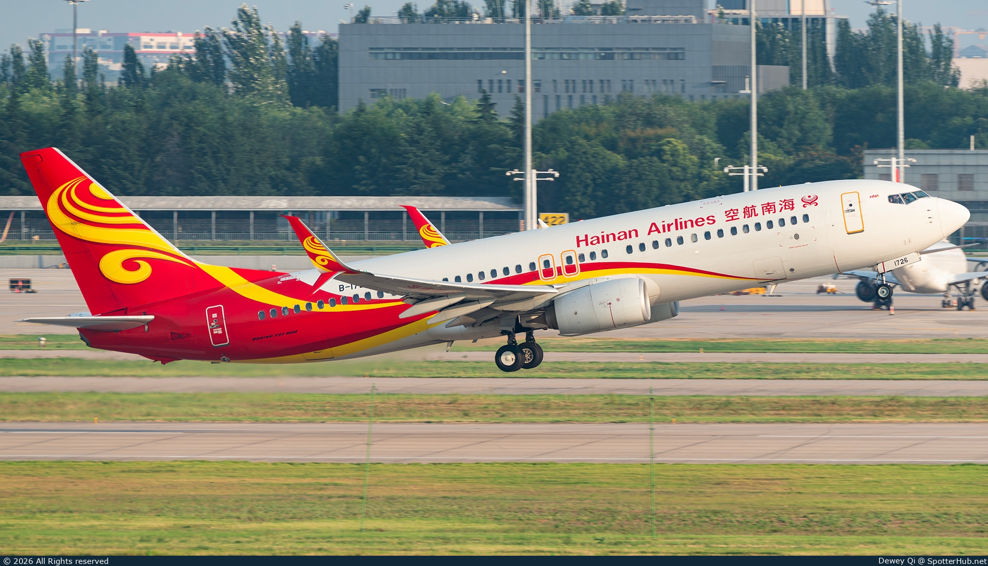 Photo of B-1726 - Boeing 737-84P operated by Hainan Airlines