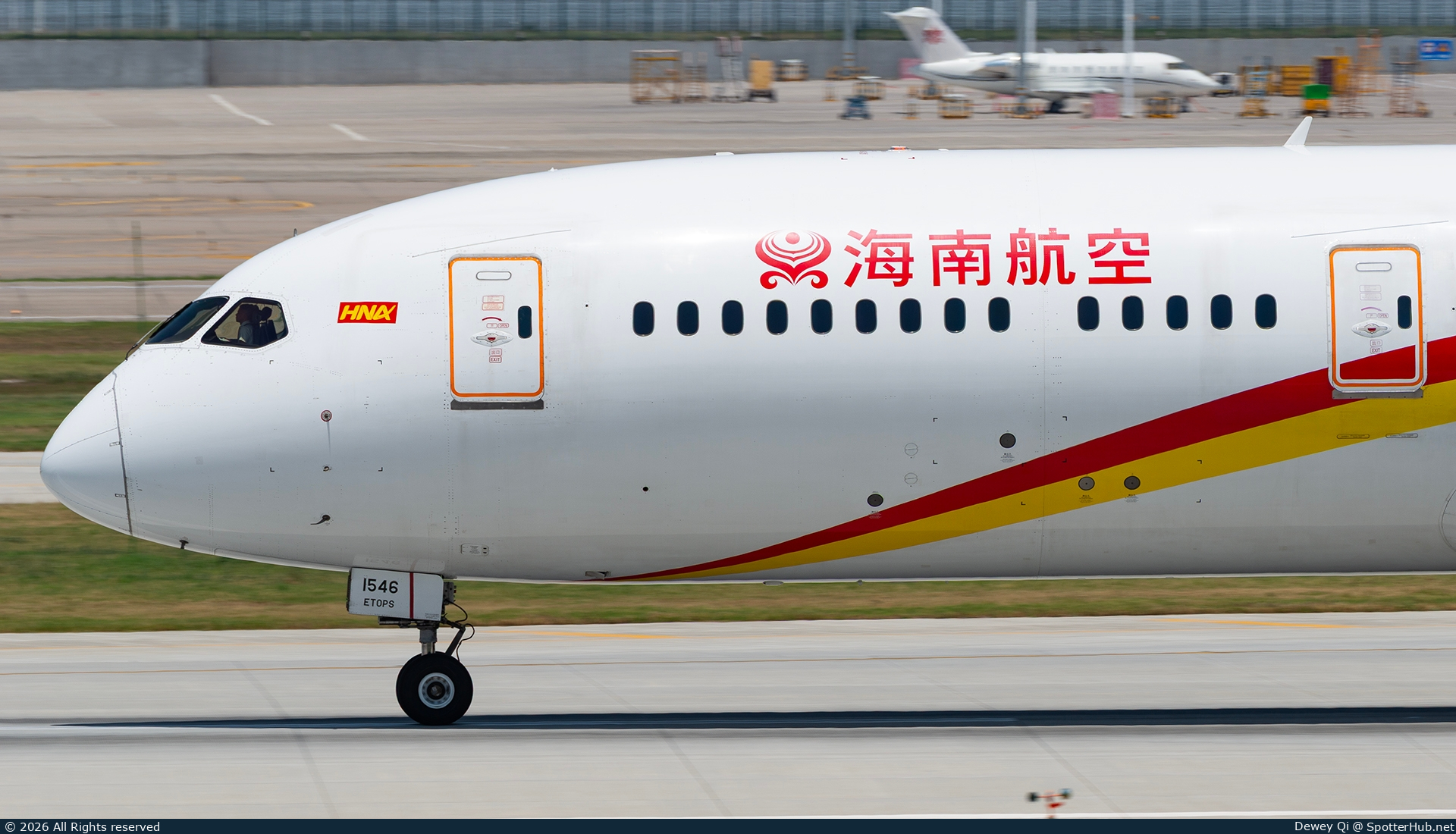 Photo of B-1546 - Boeing 787-9 Dreamliner operated by Hainan Airlines
