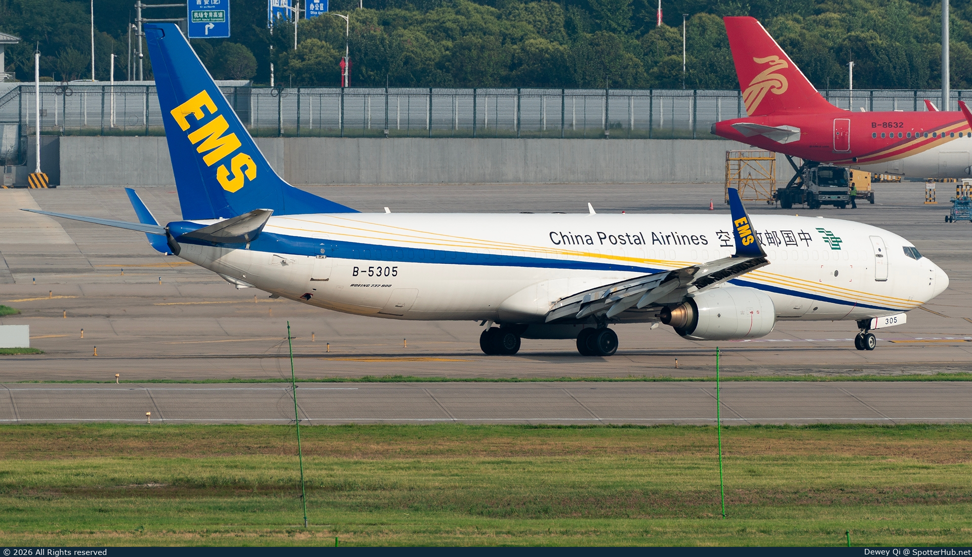 Photo of B-5305 - Boeing 737-85C(BCF) operated by China Postal Airlines