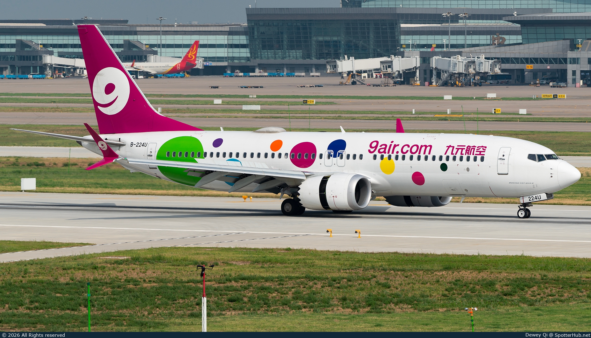 Photo of B-224U - Boeing 737 MAX 8 operated by 9Air
