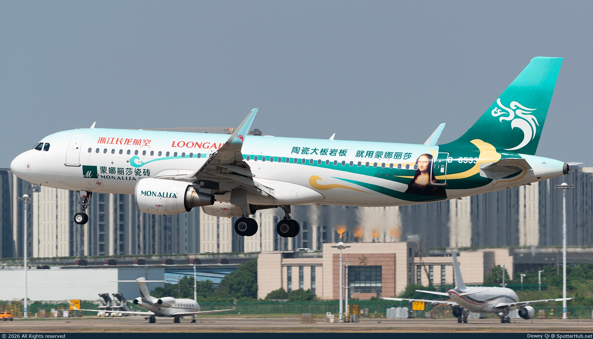 Photo of B-8593 - Airbus A320-214 operated by Loong Air
