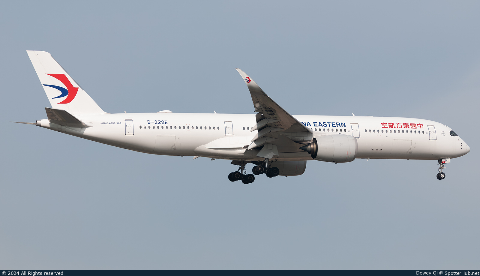 Photo of B-329E - Airbus A350-941 operated by China Eastern Airlines