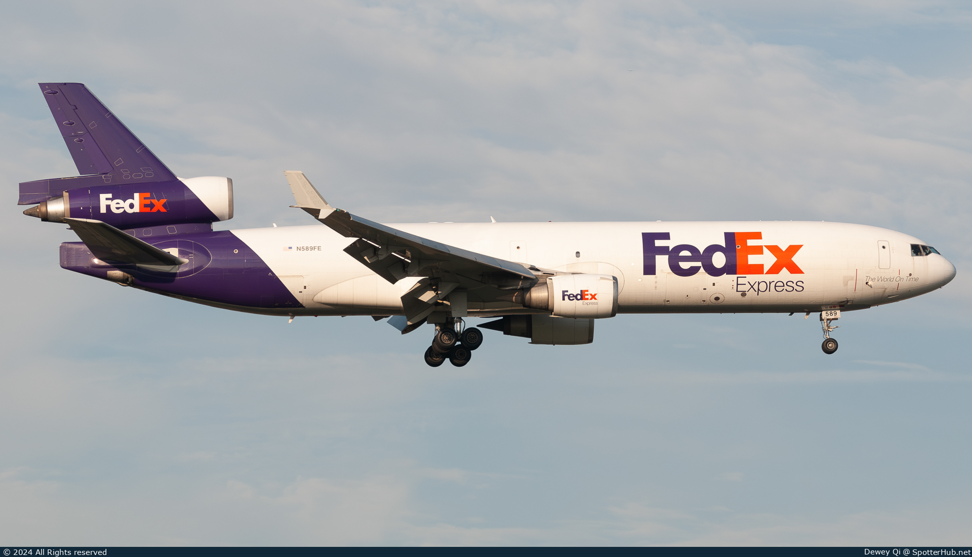 Photo of N589FE - McDonnell Douglas MD-11(F) operated by FedEx