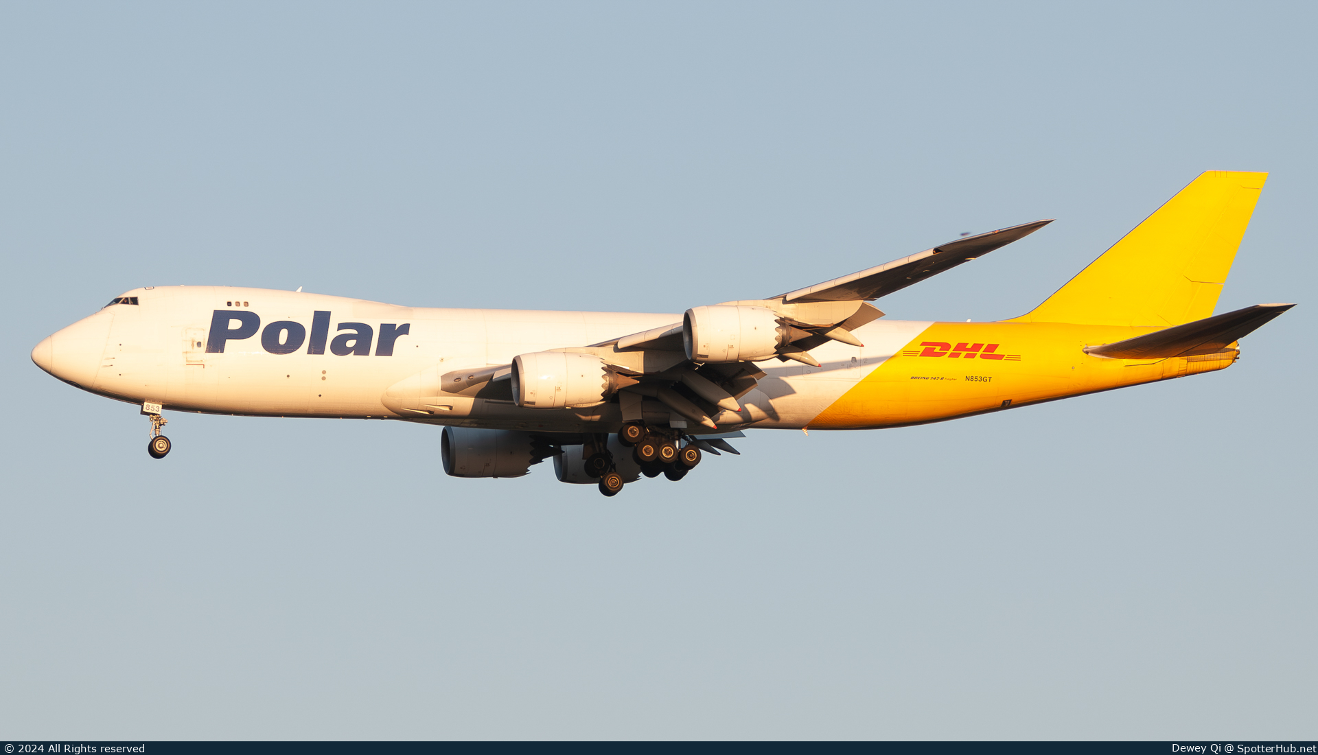 Photo of N853GT - Boeing 747-87UF operated by Polar Air Cargo