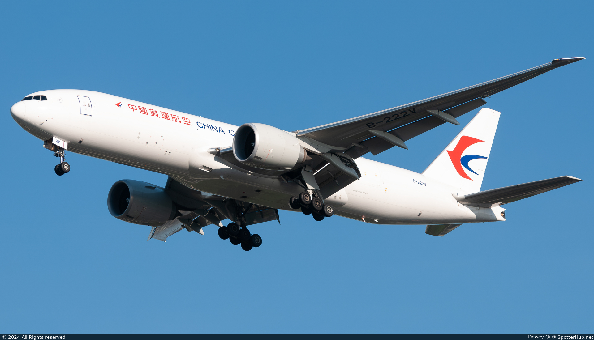 Photo of B-222V - Boeing 777-F operated by China Cargo Airlines