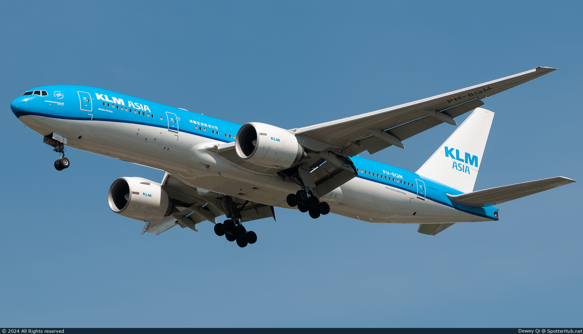 Photo of PH-BQM - Boeing 777-206(ER) operated by KLM Asia