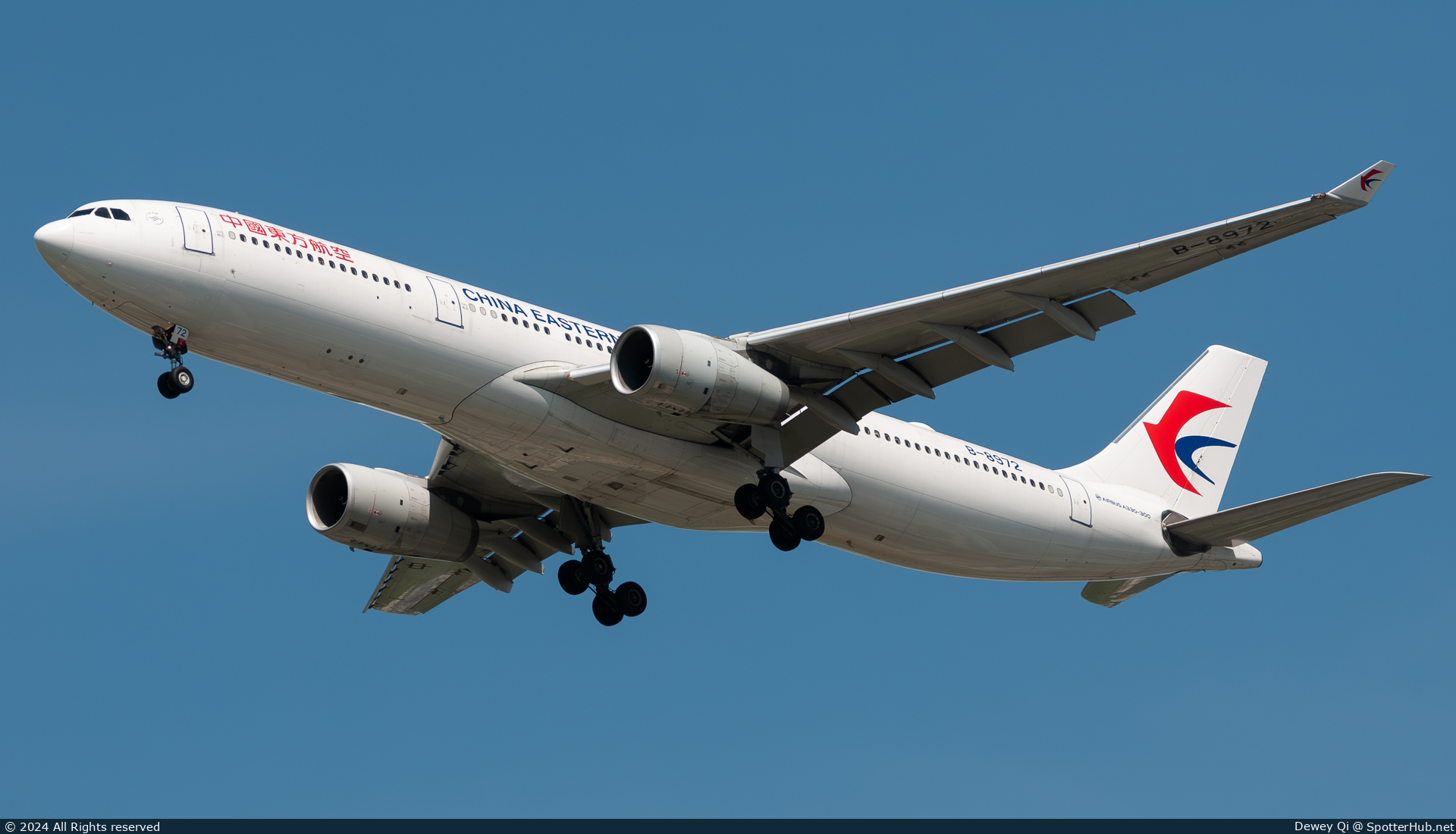 Photo of B-8972 - Airbus A330-343 operated by China Eastern Airlines