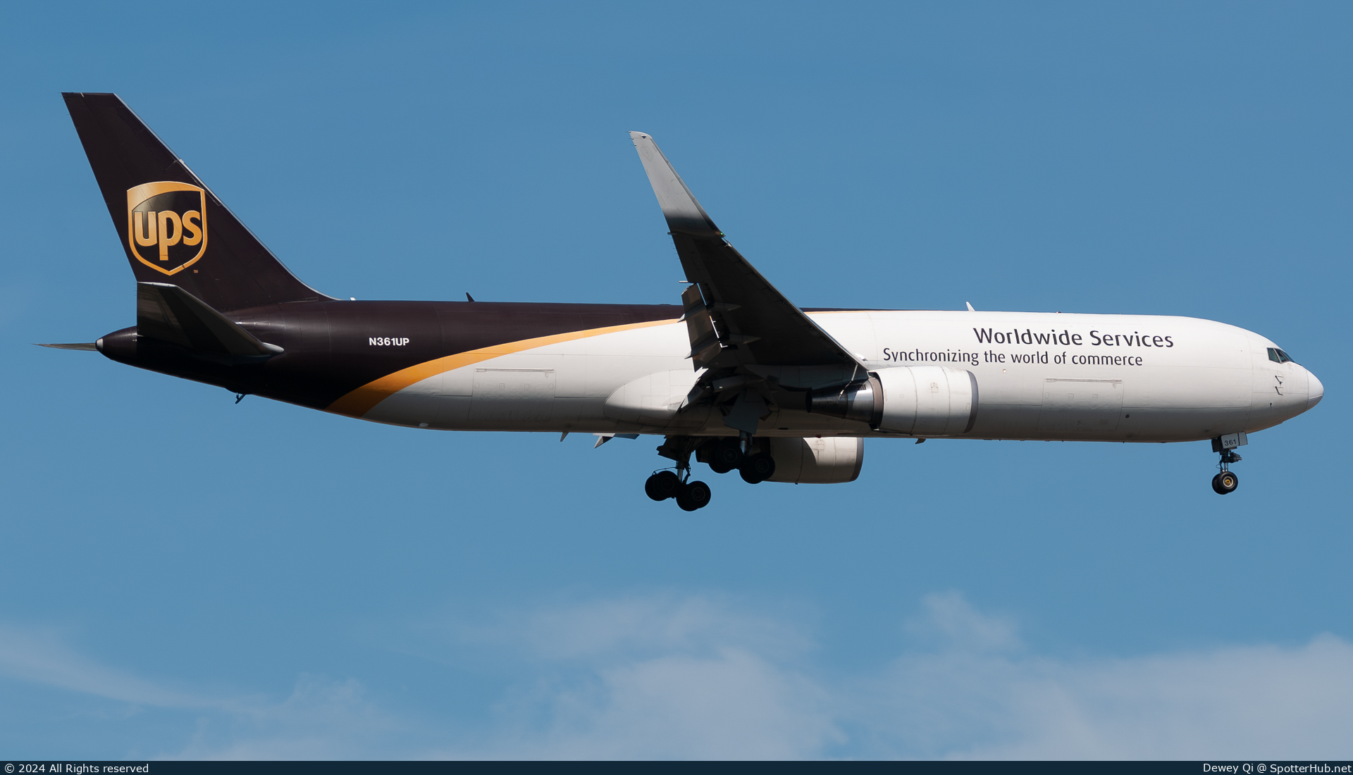 Photo of N361UP - Boeing 767-34AF operated by UPS United Parcel Service