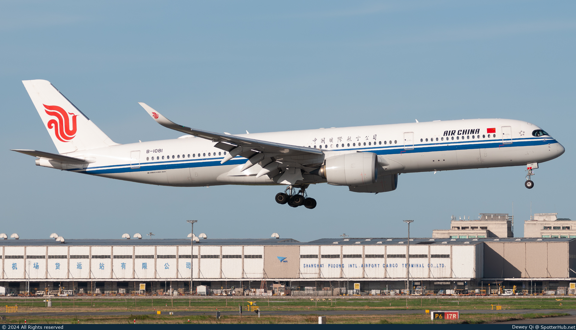 Photo of B-1081 - Airbus A350-941 operated by Air China