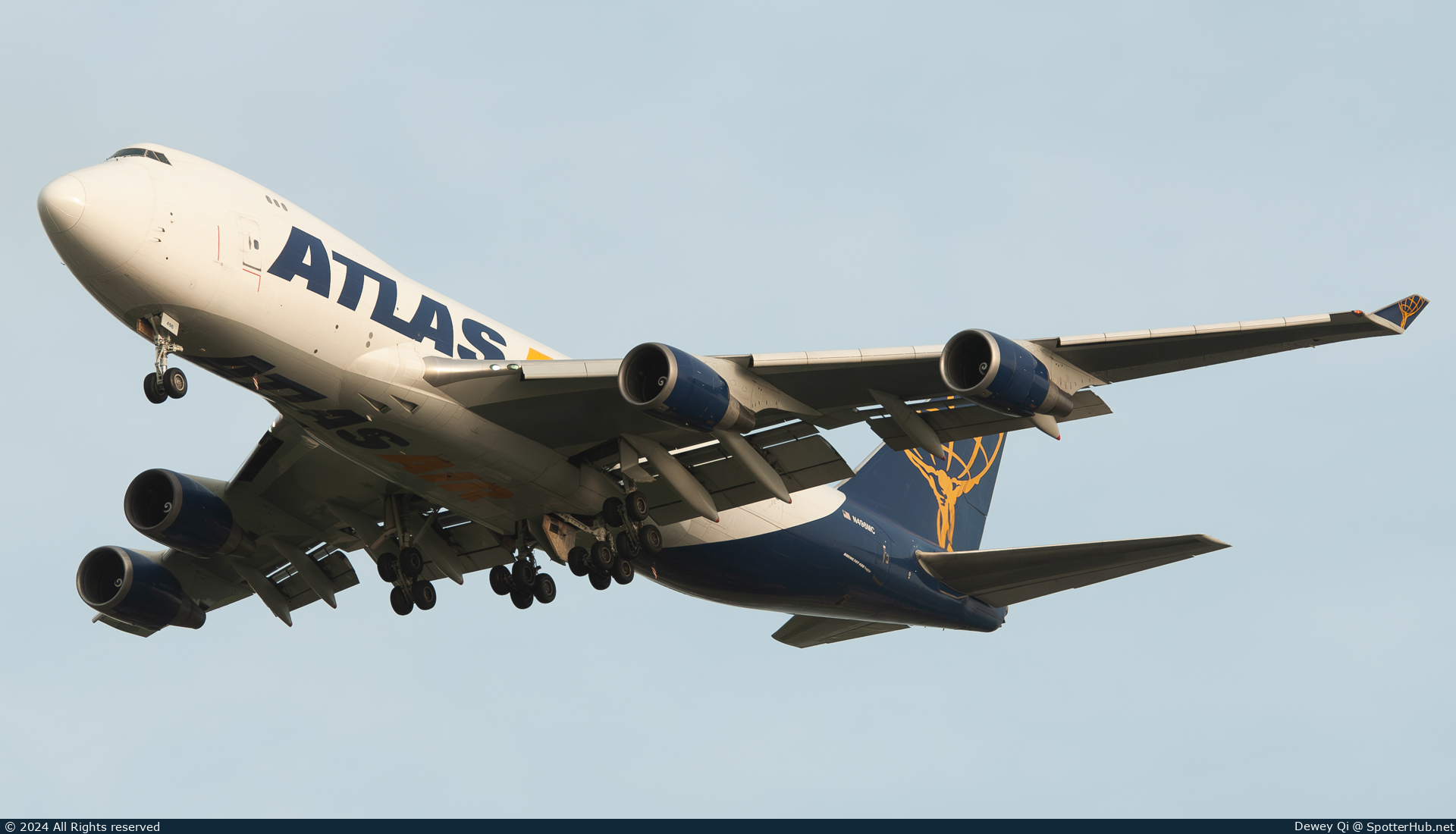 Photo of N498MC - Boeing 747-47UF operated by Atlas Air