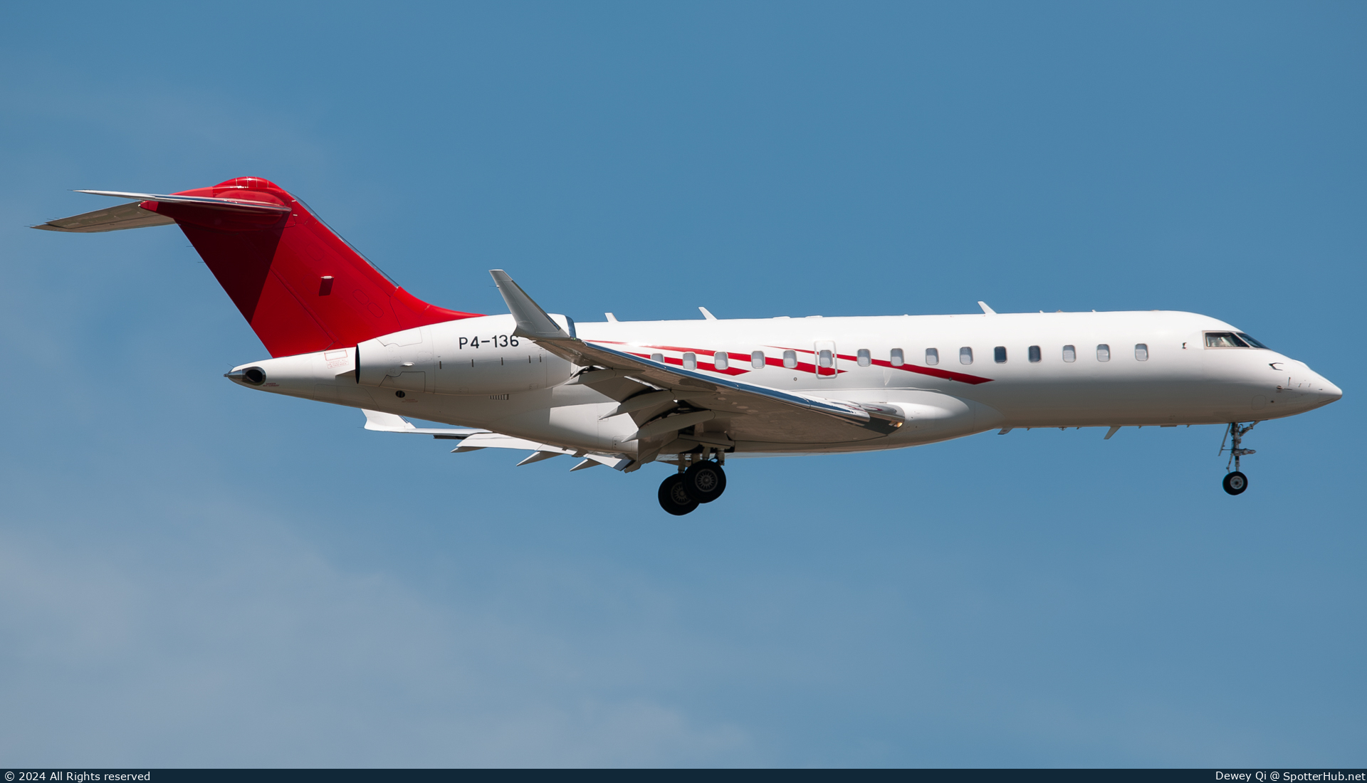 Photo of P4-136 - Bombardier Global Express XRS operated by Aegle Aviation