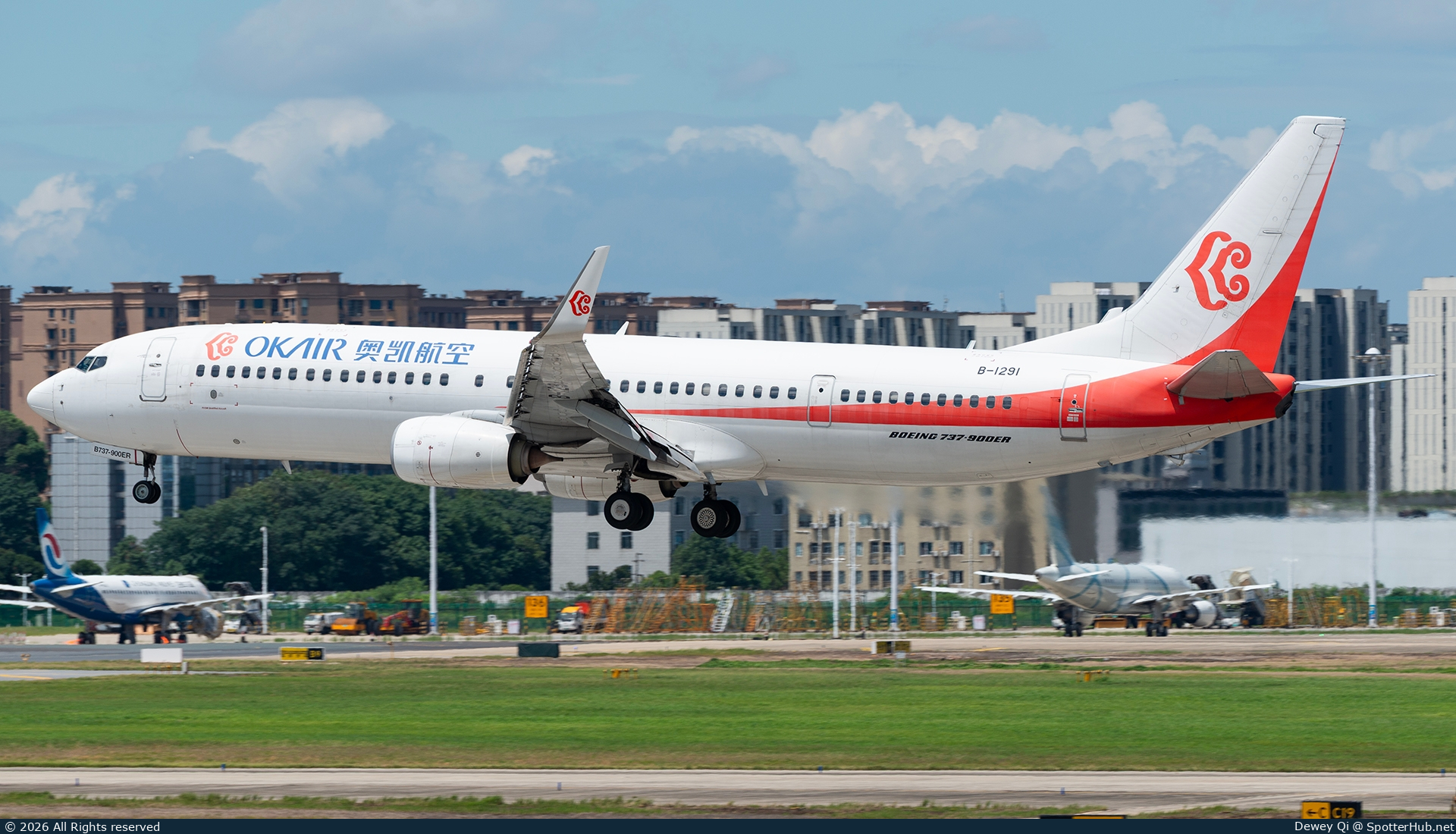 Photo of B-1291 - Boeing 737-9KF(ER) operated by OK Air