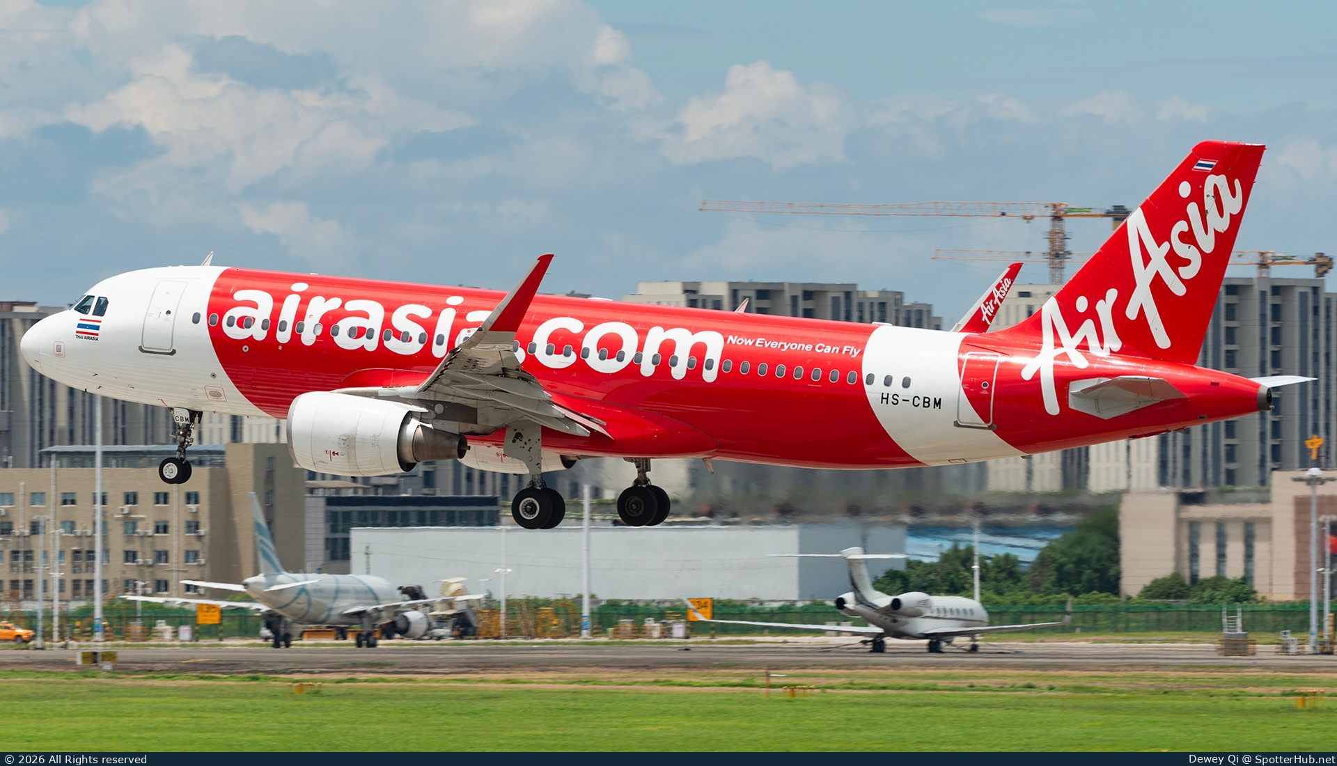 Photo of HS-CBM - Airbus A320-216 operated by Thai AirAsia