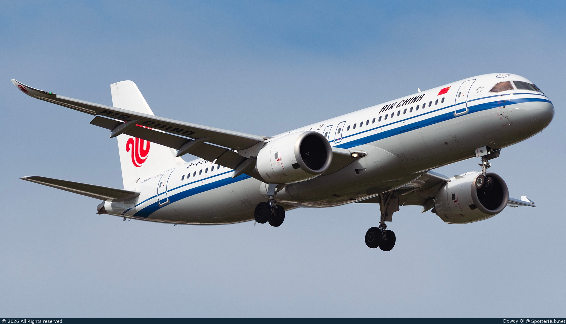Photo of B-658H - COMAC C919-100ER operated by Air China