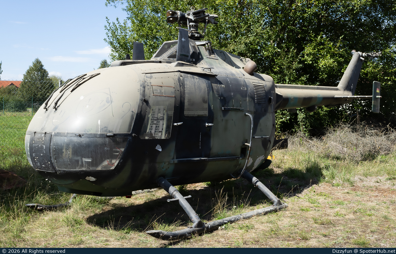 Photo of 80+38 - MBB Bo 105M operated by German Army