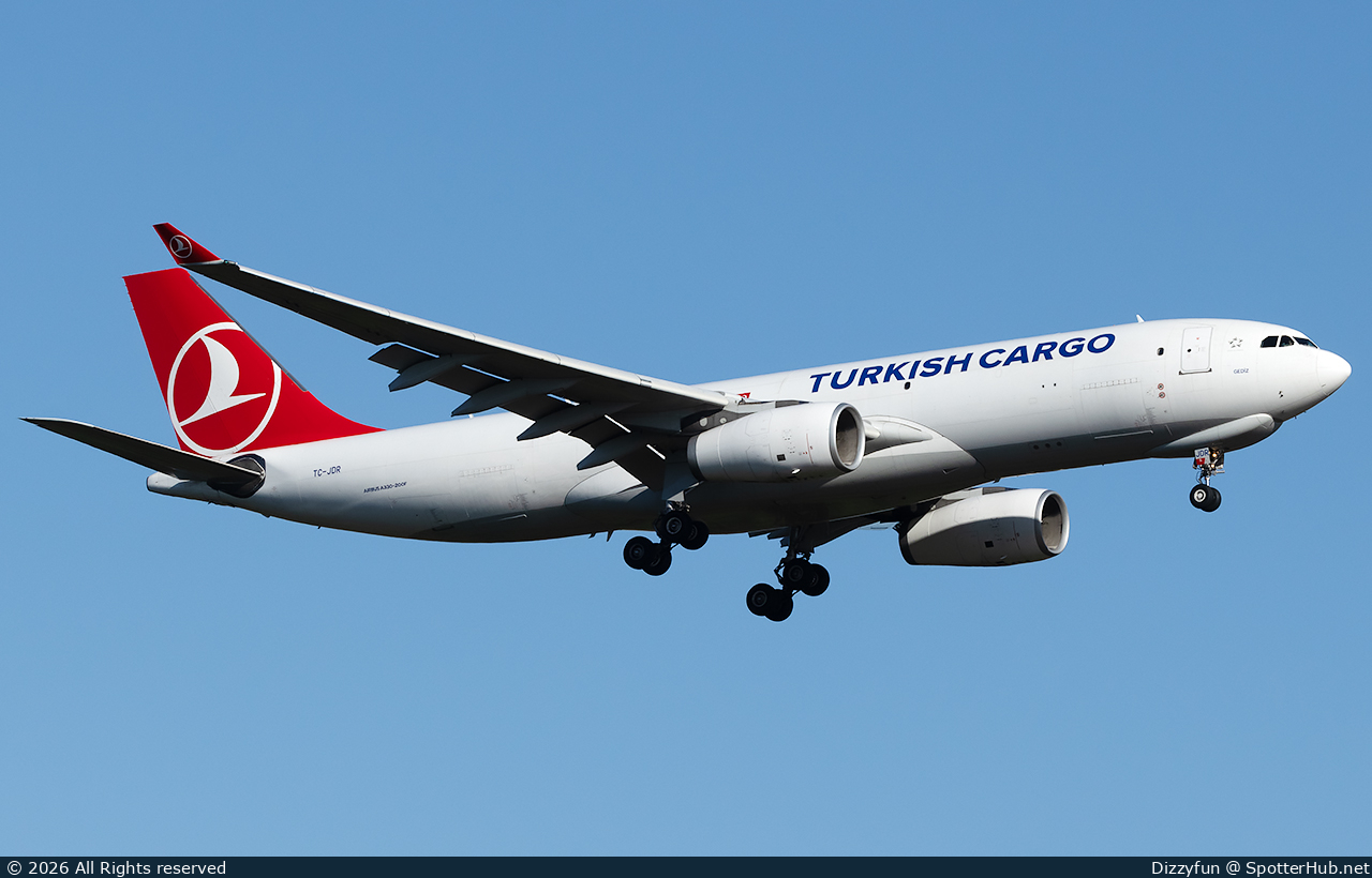 Photo of TC-JDR - Airbus A330-243F operated by Turkish Airlines Cargo