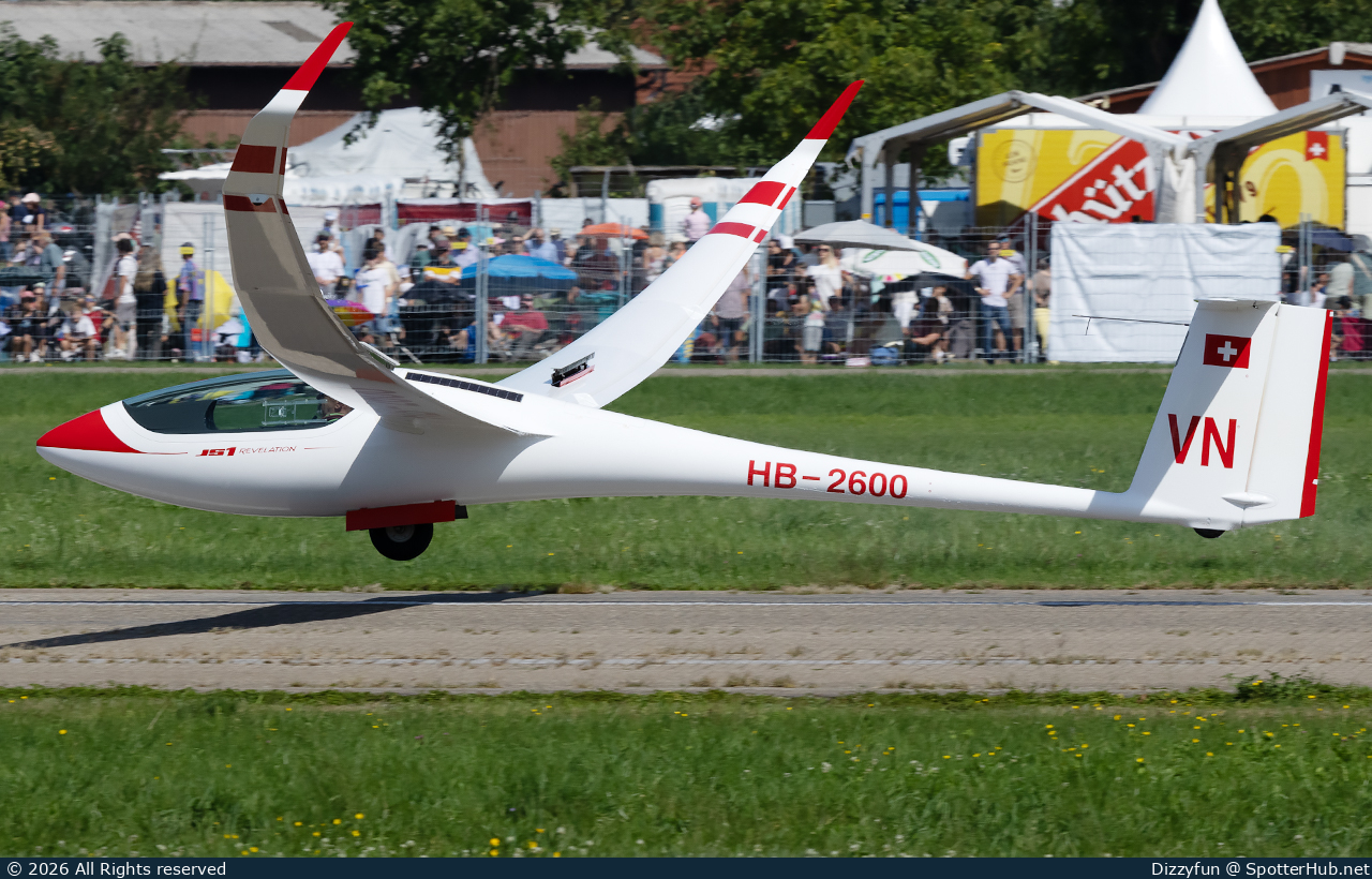 Photo of HB-2600 - M&D Flugzeugbau JS-MD 1C Revelation [Jonker JS1] operated by Private