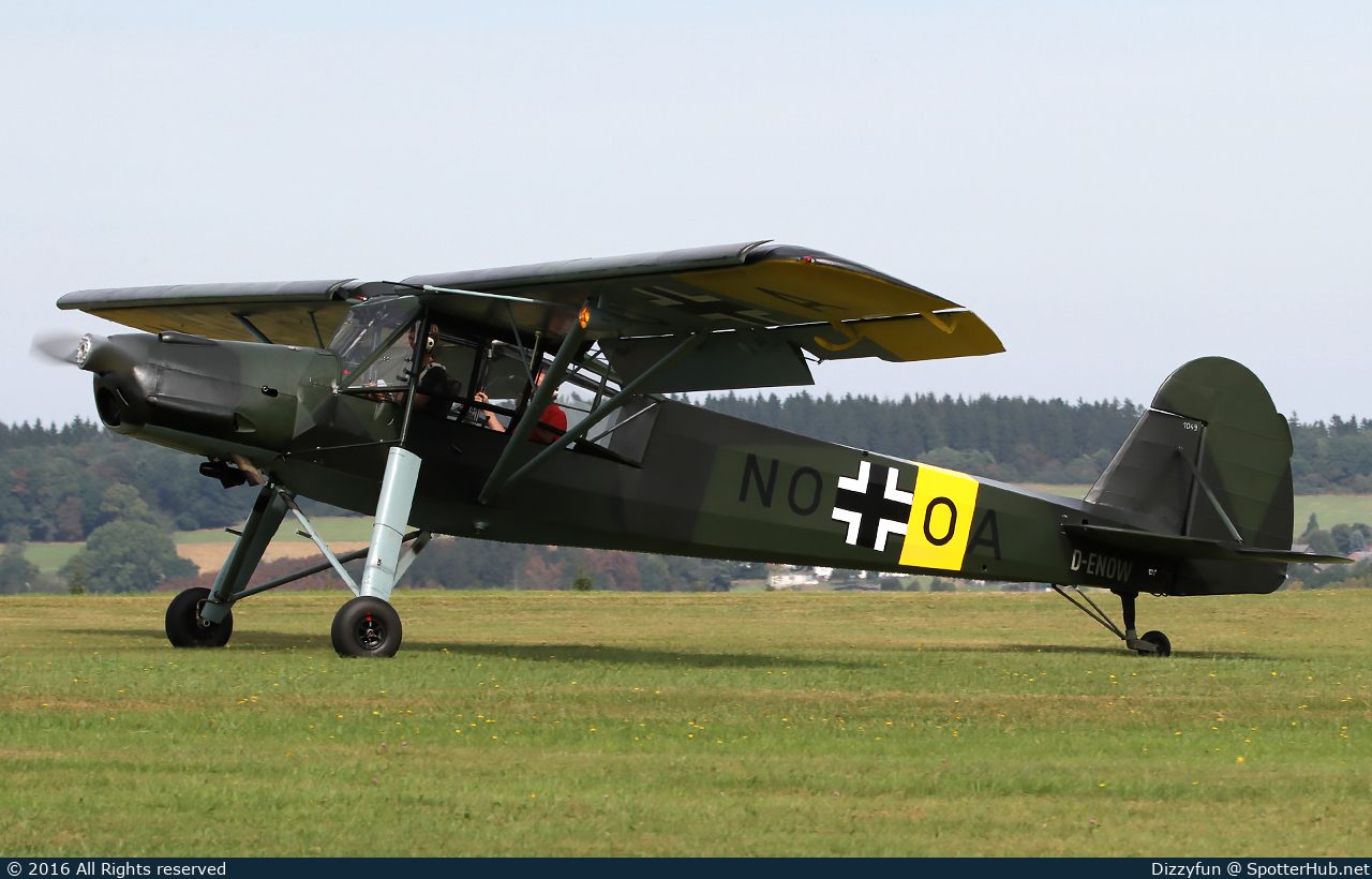 Photo of D-ENOW - Fieseler Fi 156 C-3 Storch operated by Private