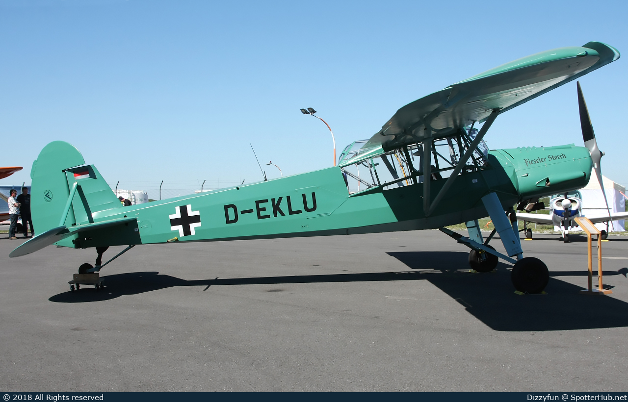 Photo of D-EKLU - Fieseler Fi 156 C-3 Storch operated by Fieseler Storch für Kassel