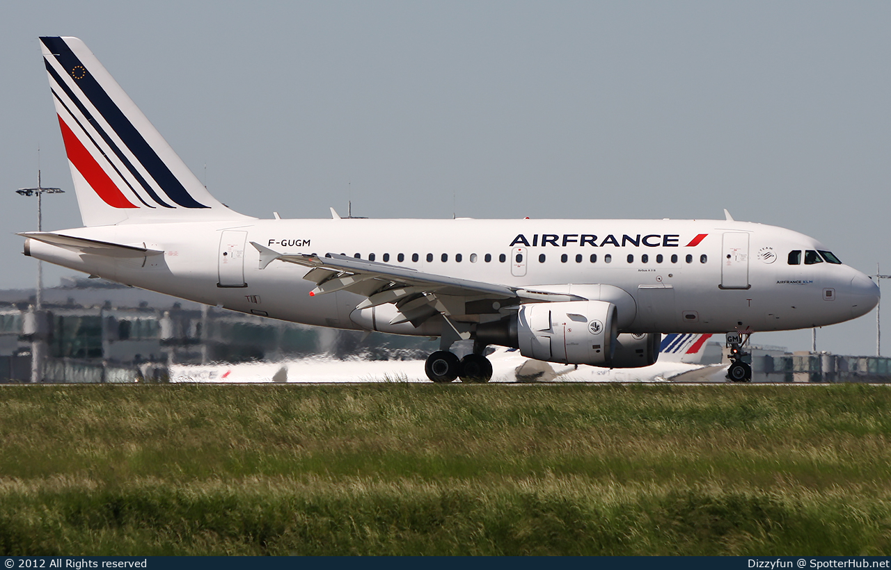 Photo of F-GUGM - Airbus A318-111 operated by Air France