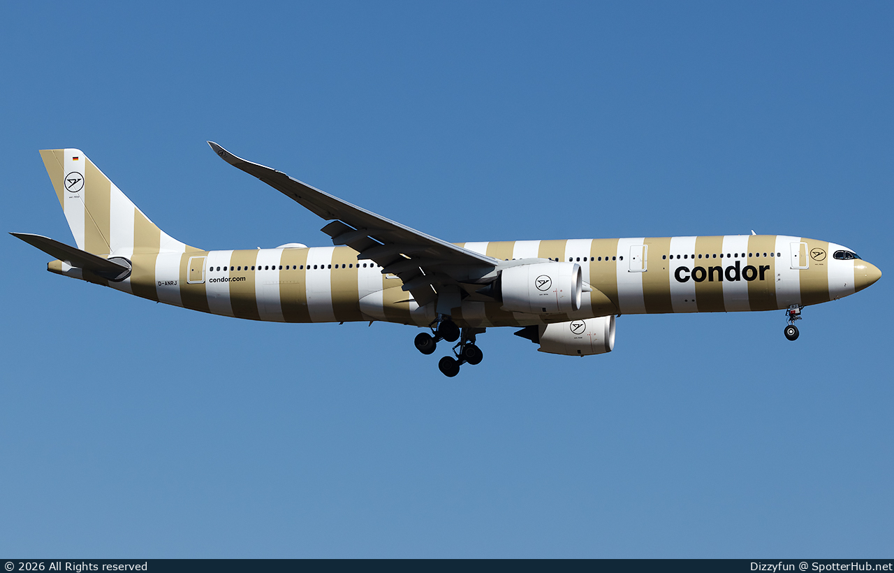 Photo of D-ANRJ - Airbus A330-941 operated by Condor