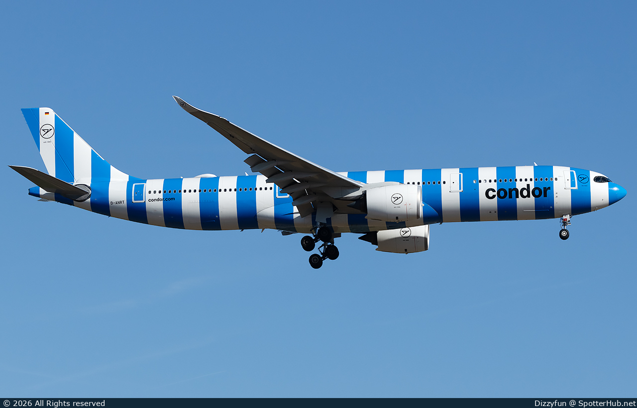 Photo of D-ANRT - Airbus A330-941 operated by Condor
