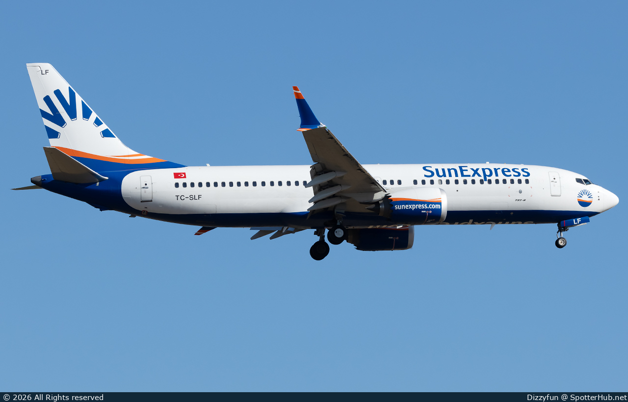 Photo of TC-SLF - Boeing 737 MAX 8 operated by SunExpress