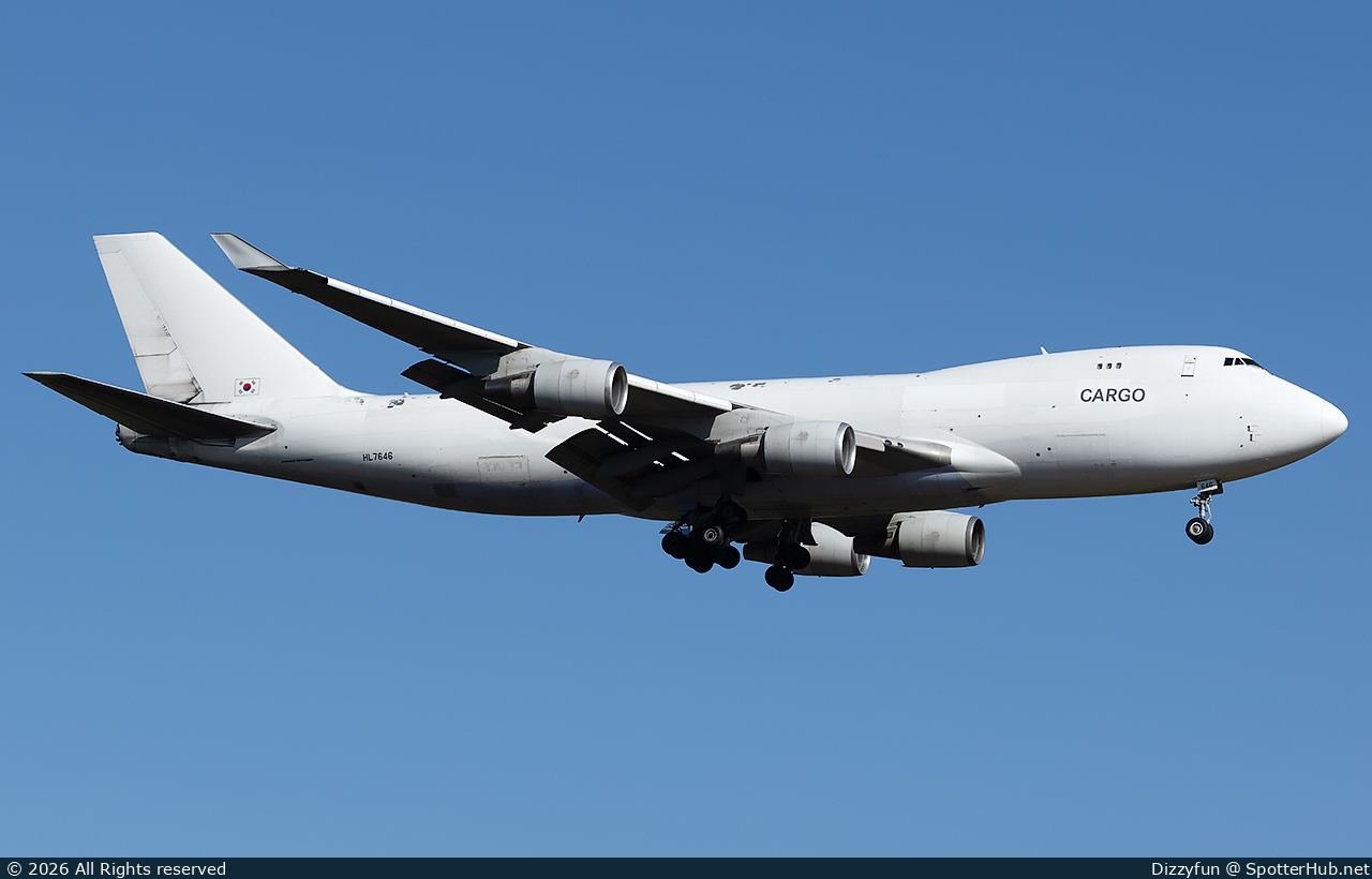 Photo of HL7646 - Boeing 747-409F operated by AirZeta