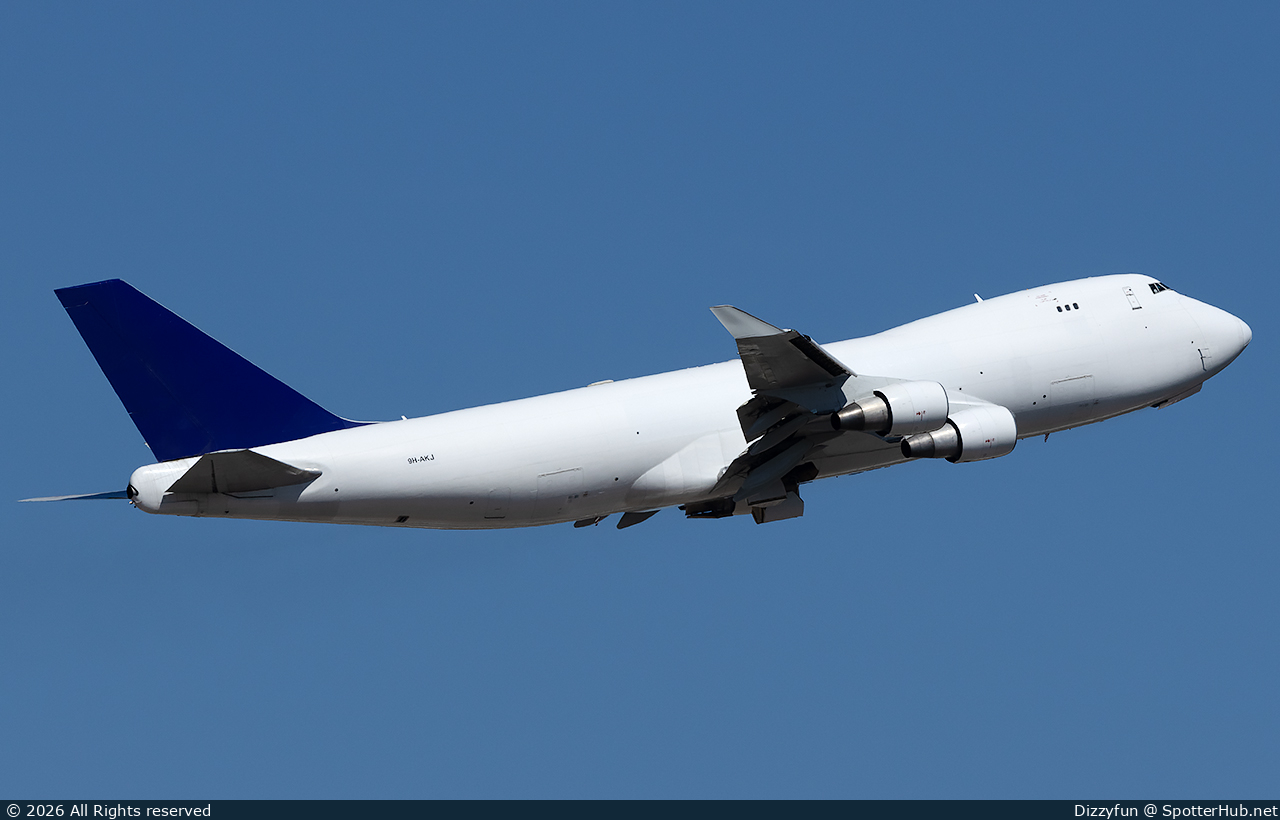 Photo of 9H-AKJ - Boeing 747-412F operated by Saudia Cargo (opb Air Atlanta Europe)