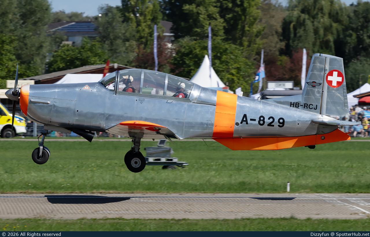 Photo of HB-RCJ - Pilatus P-3-05 operated by Fliegermuseum Altenrhein