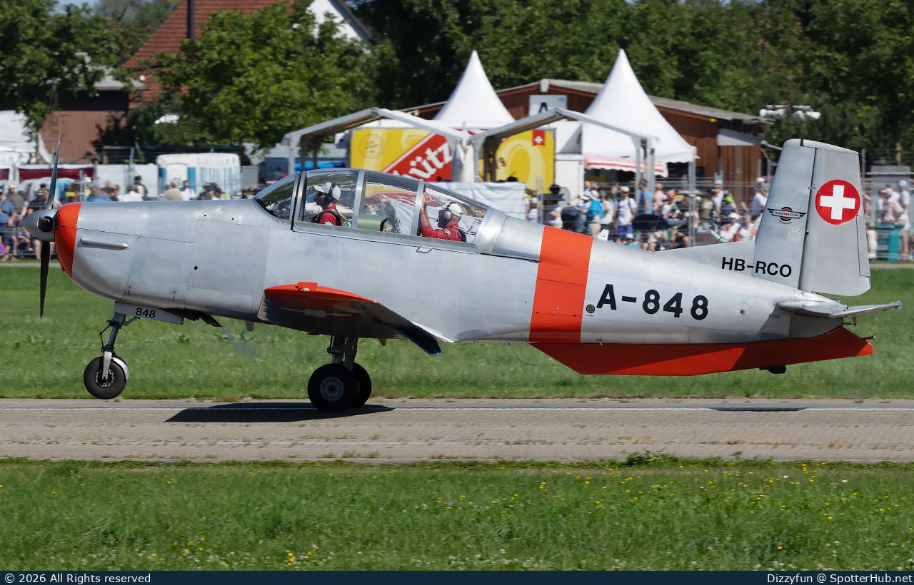 Photo of HB-RCO - Pilatus P-3-05 operated by Fliegermuseum Altenrhein