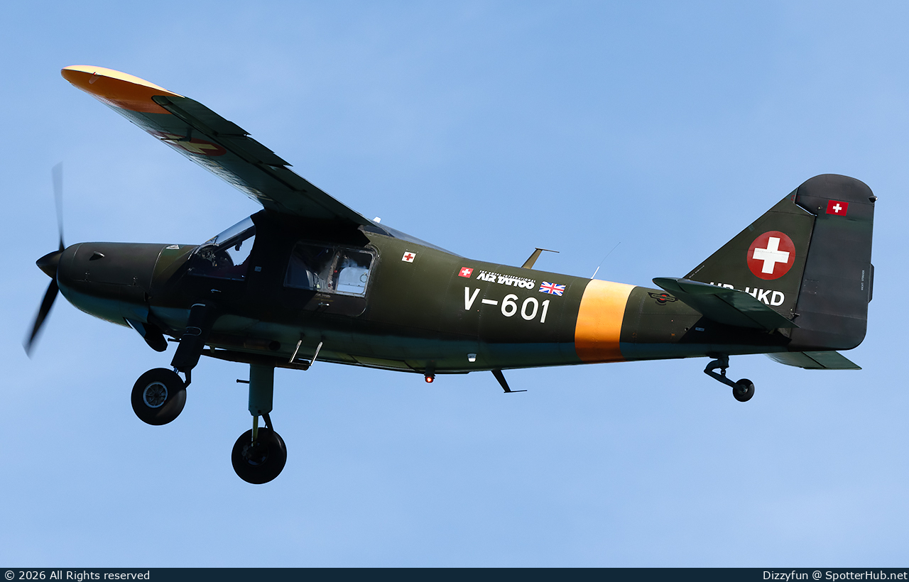 Photo of HB-HKD - Dornier Do 27H-2 operated by Fliegermuseum Altenrhein