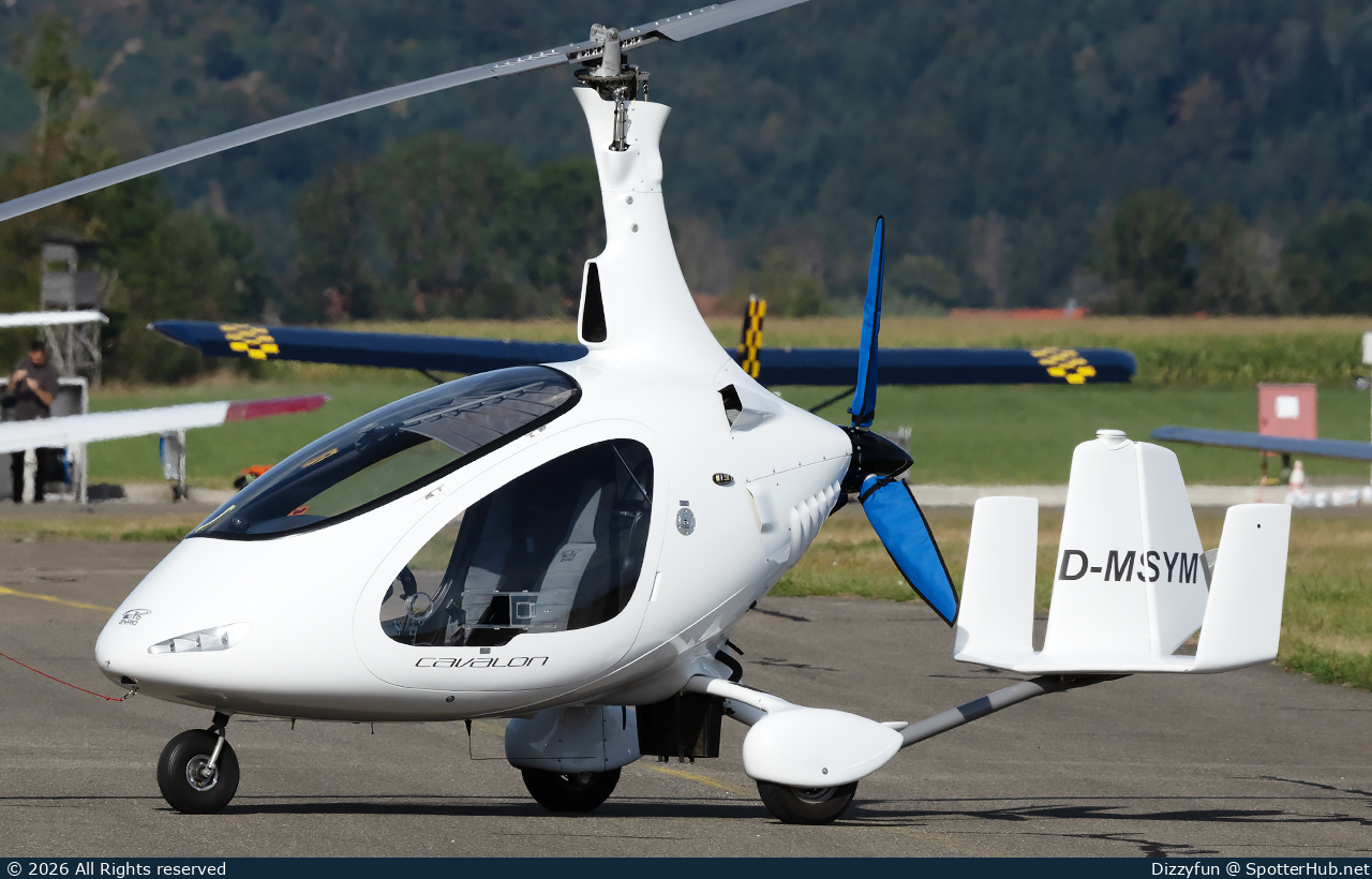 Photo of D-MSYM - AutoGyro Cavalon operated by Private