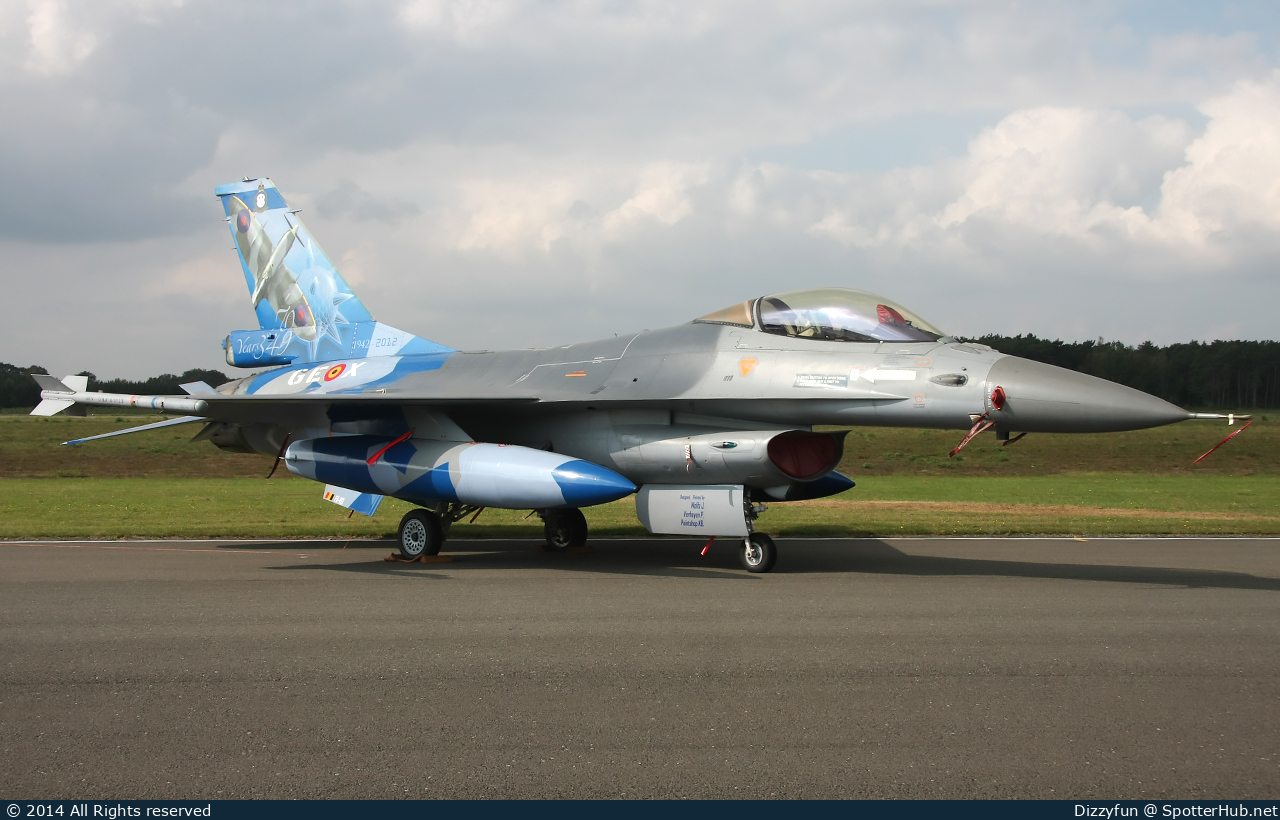 Photo of FA-110 - General Dynamics F-16AM Fighting Falcon operated by Belgian Air Force