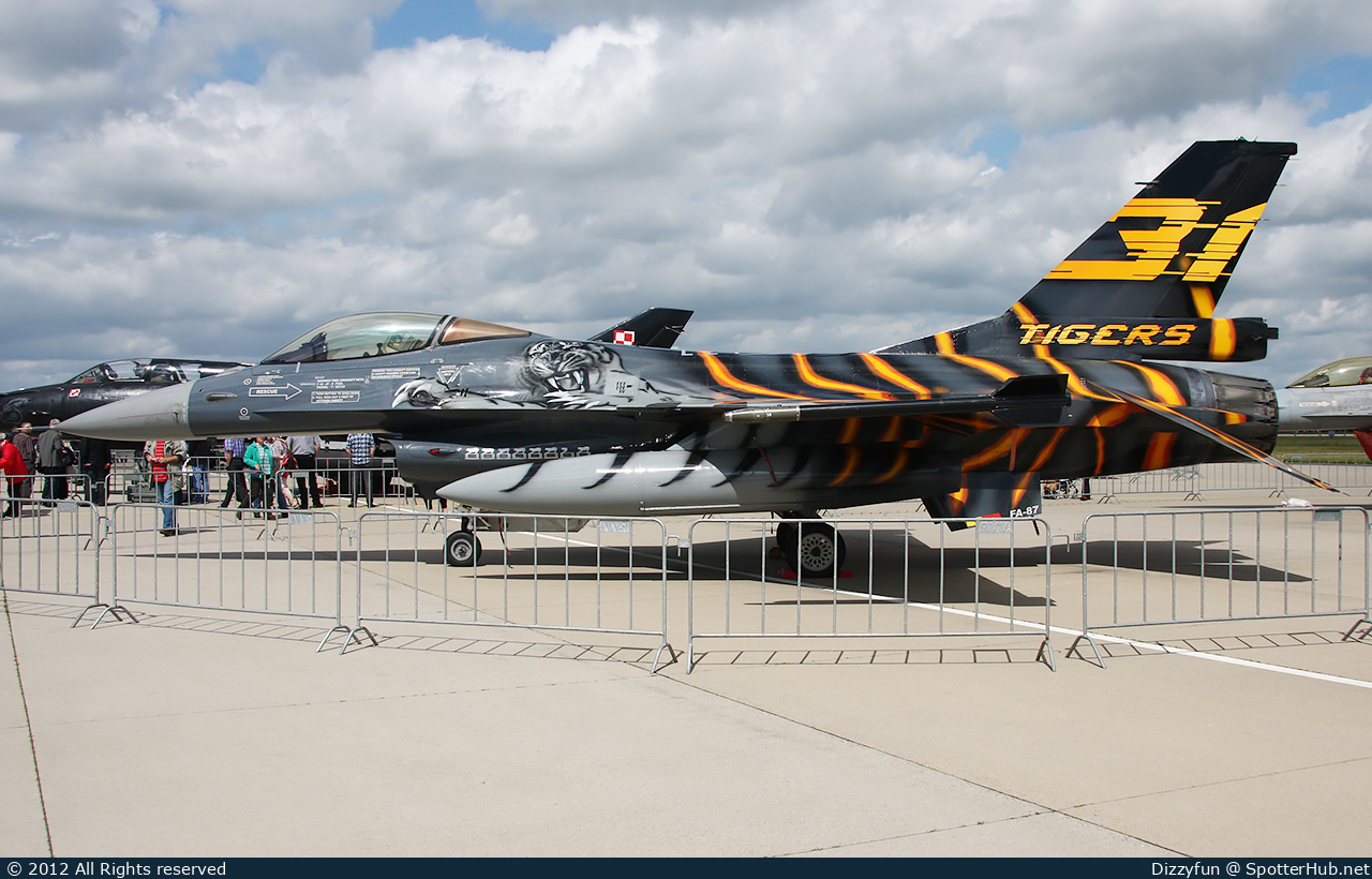 Photo of FA-87 - General Dynamics F-16AM Fighting Falcon operated by Belgian Air Force