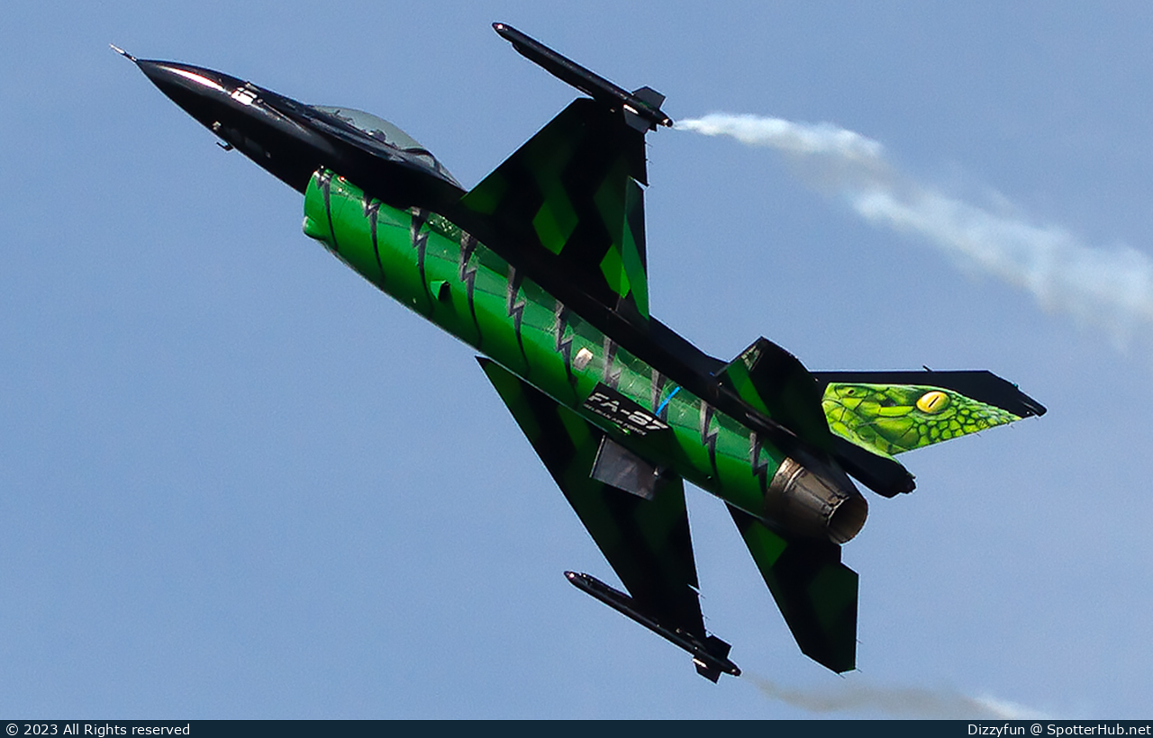 Photo of FA-87 - General Dynamics F-16AM Fighting Falcon operated by Belgian Air Force