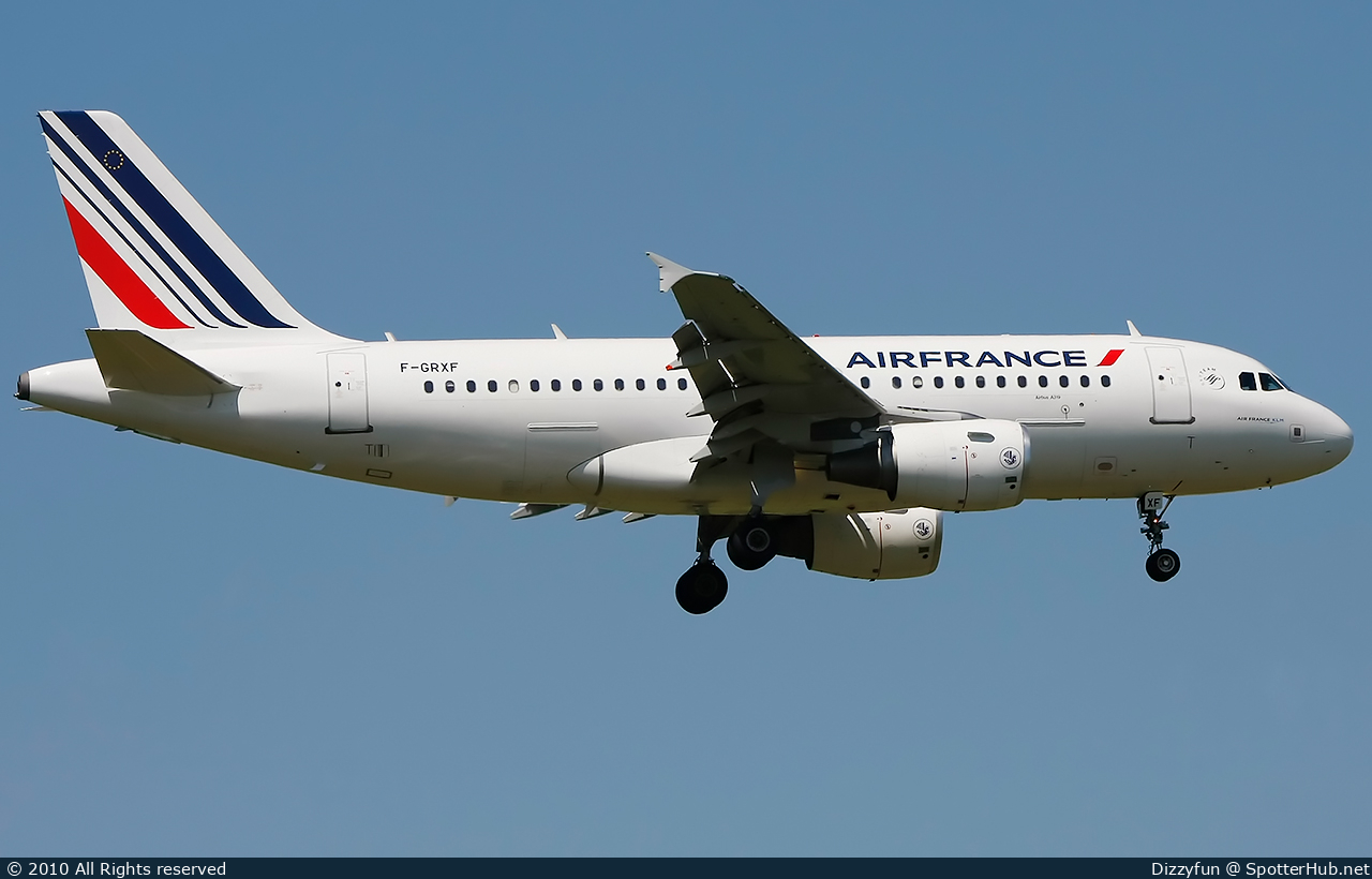 Photo of F-GRXF - Airbus A319-111 operated by Air France